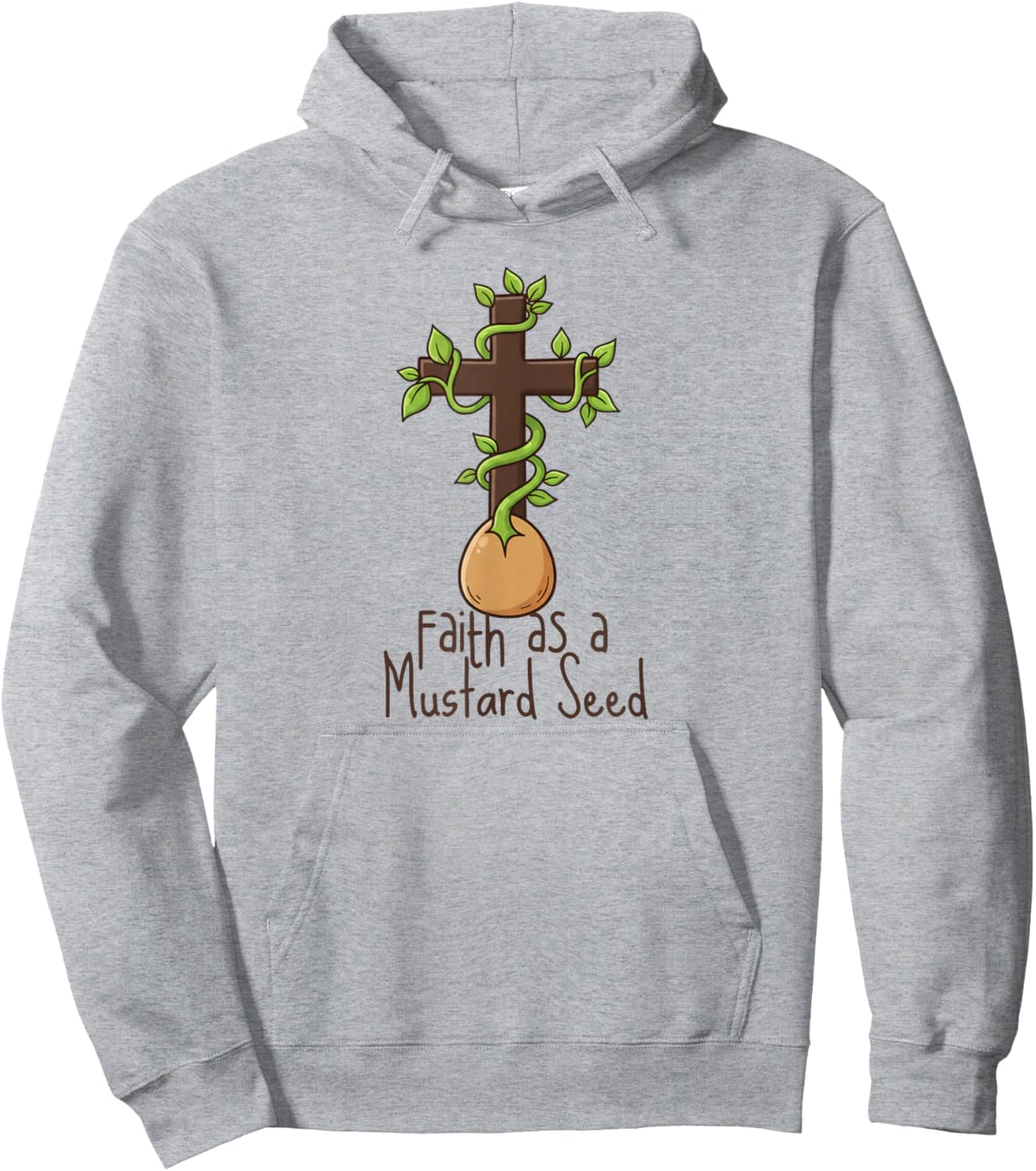 Faith as a Mustard Seed Hoodie - Hoodie | Ash