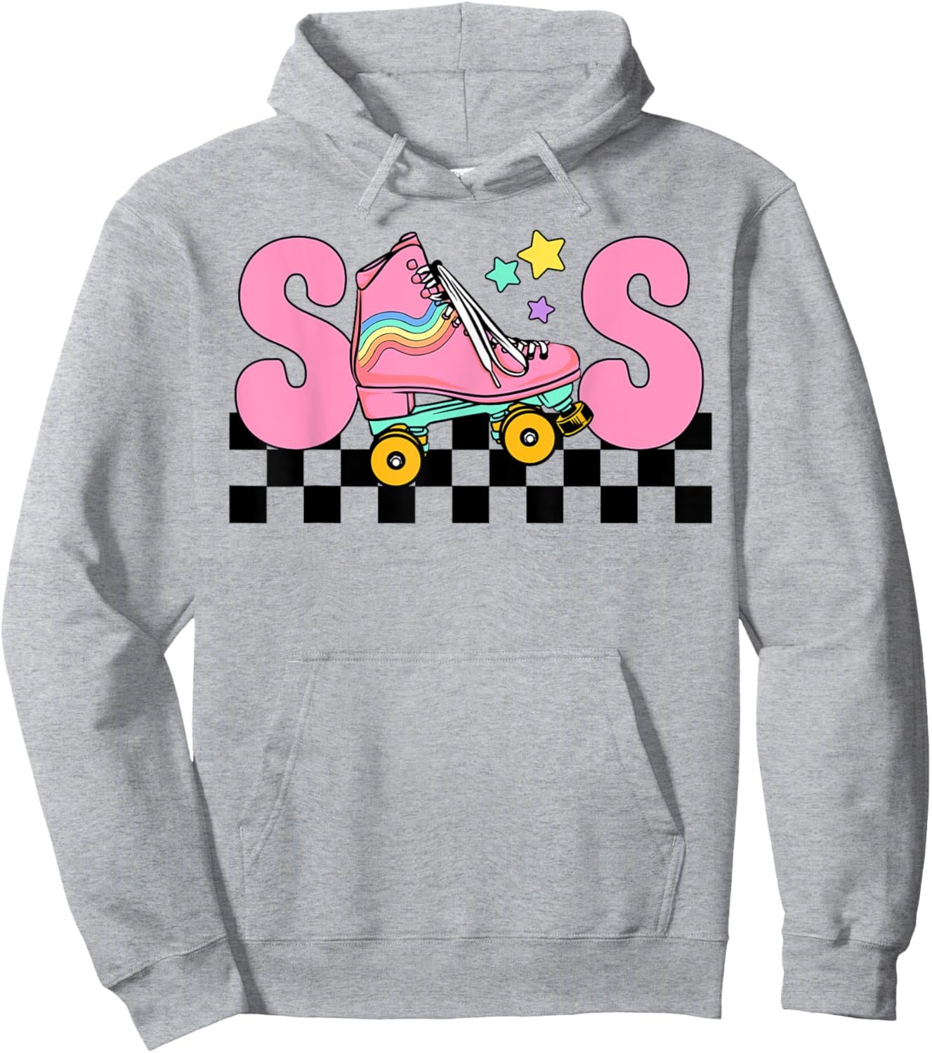 Sister Rolling Into Birthday Roller Skating Family Matching Hoodie - Hoodie | Ash