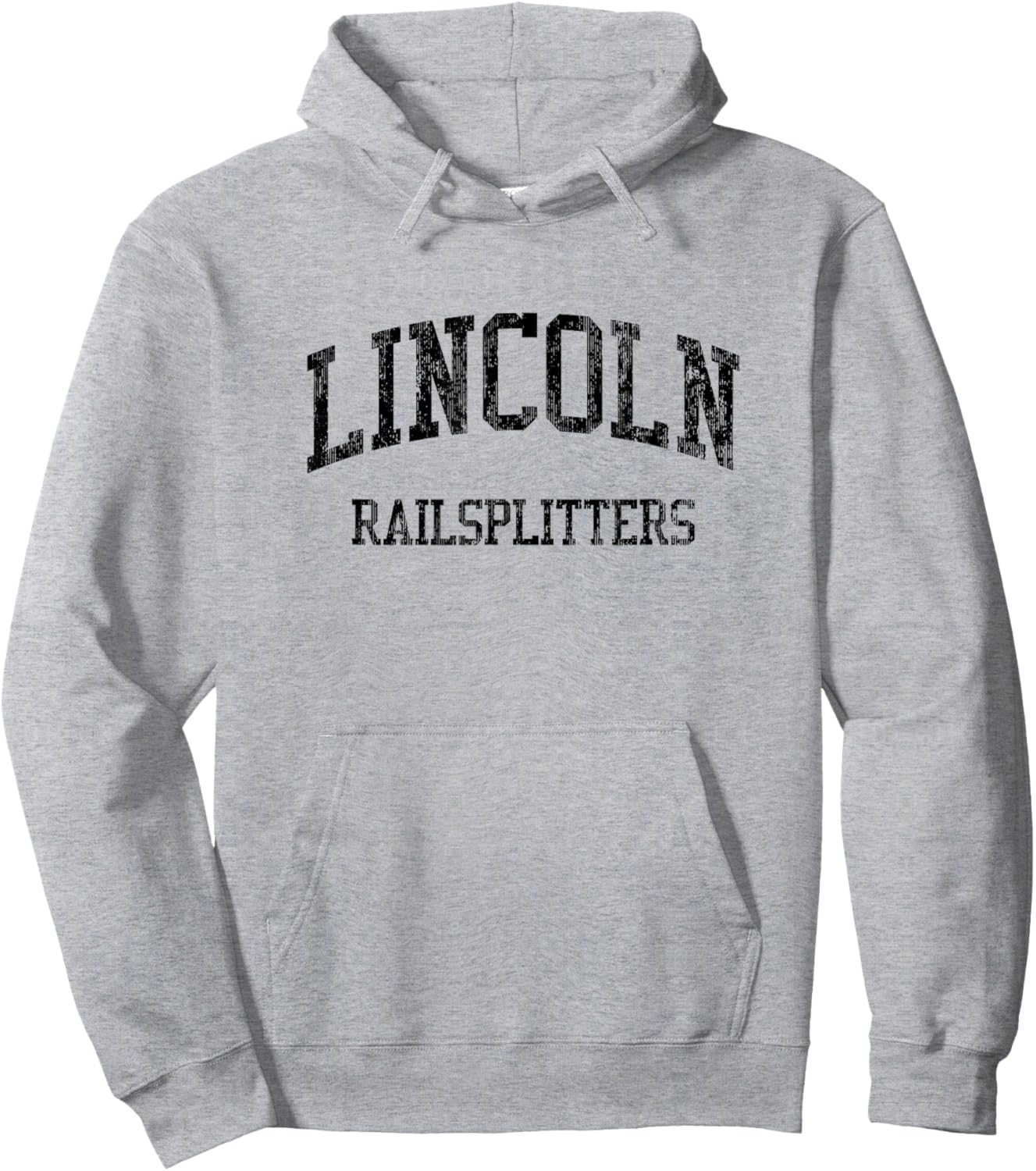 Lincoln High School HS Philadelphia PA Vintage Sports Hoodie - Hoodie | Ash