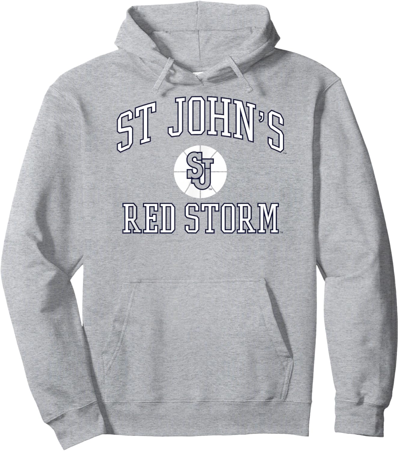 St. John's Red Storm Basketball Screen Red Hoodie - Hoodie | Ash