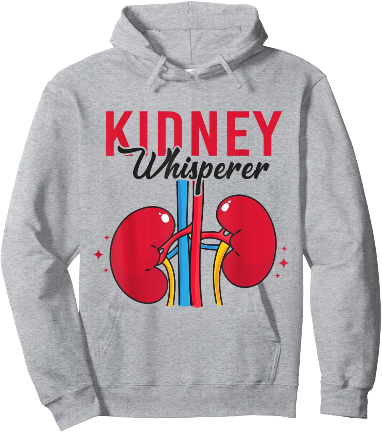 Kidney Whisperer Funny Dialysis Technician Nephrology Nurse Hoodie - Hoodie | Ash