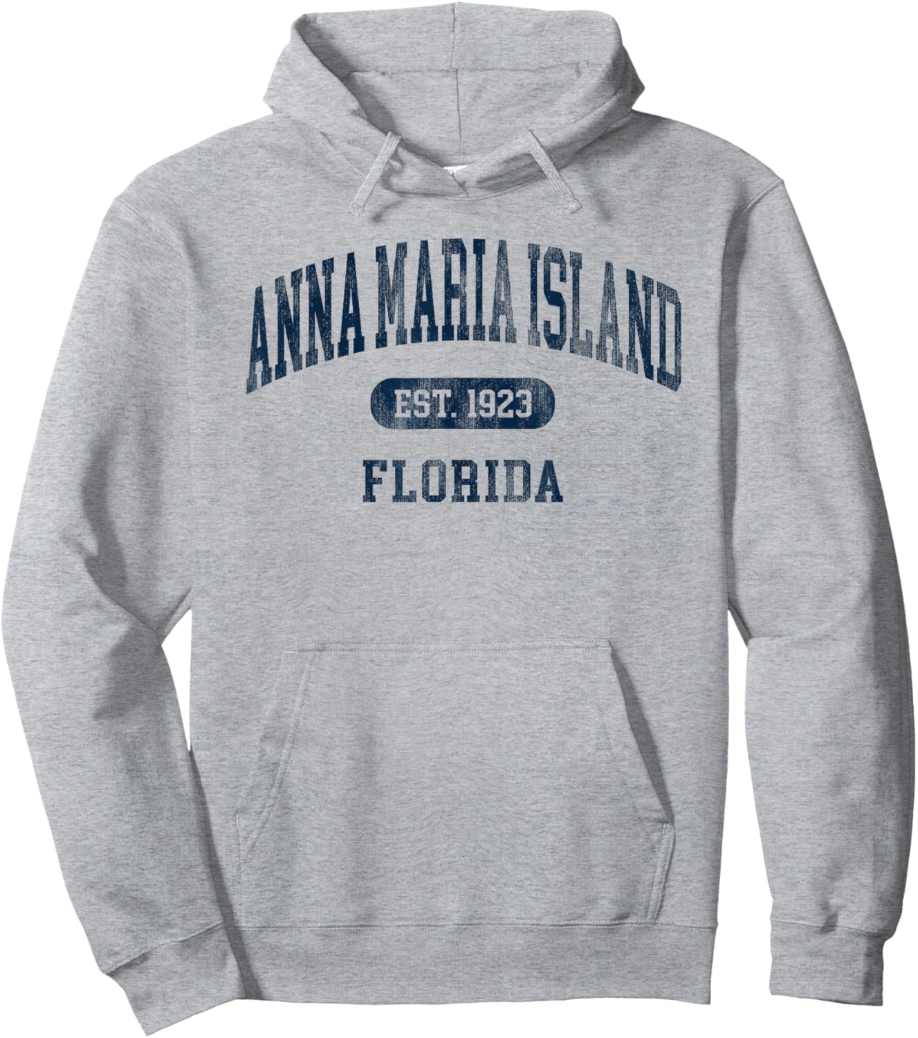 Anna Maria Island Florida Retro Preppy Throwback Souvenir Hoodie - Hoodie | Ash