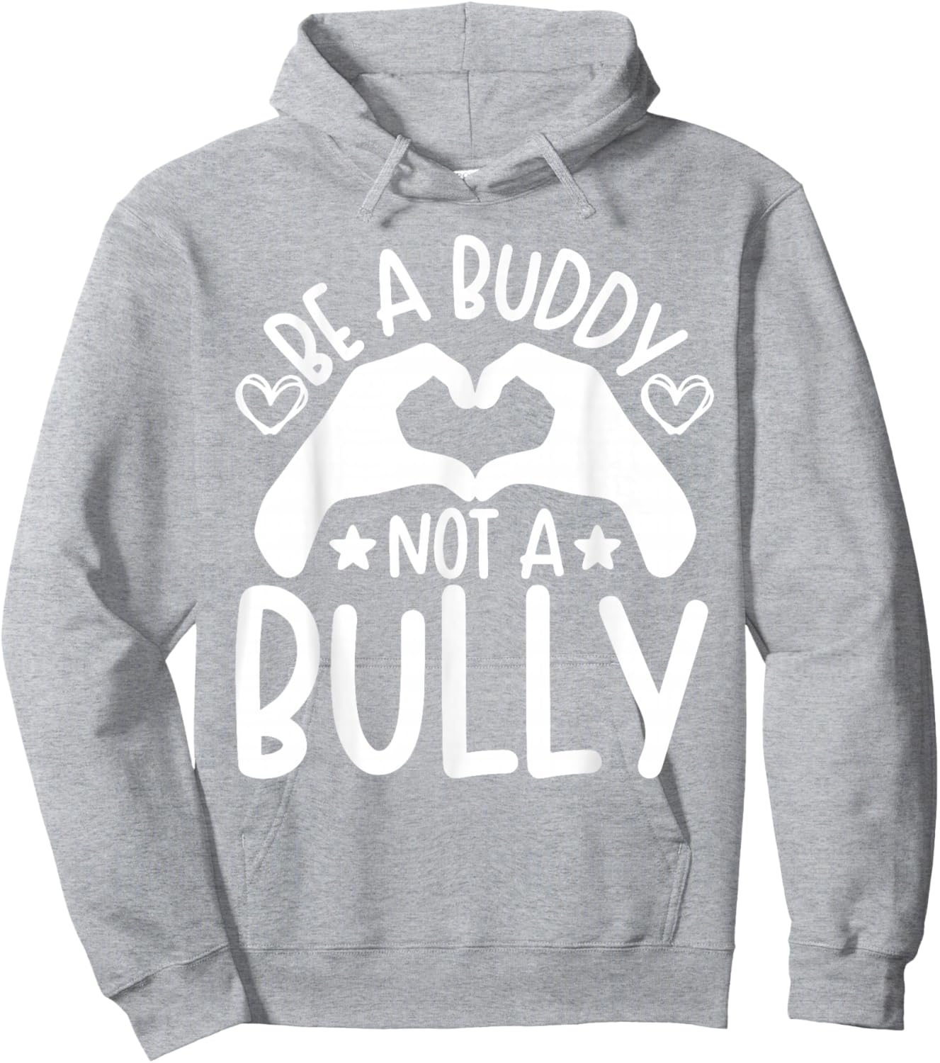 Be A Buddy Not A Bully Unity Day Orange Anti Bullying Kids Hoodie - Hoodie | Ash