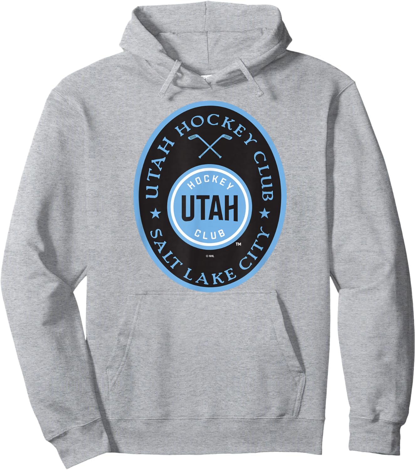 Utah Hockey Club Iconic Officially Licensed Hoodie - Hoodie | Ash