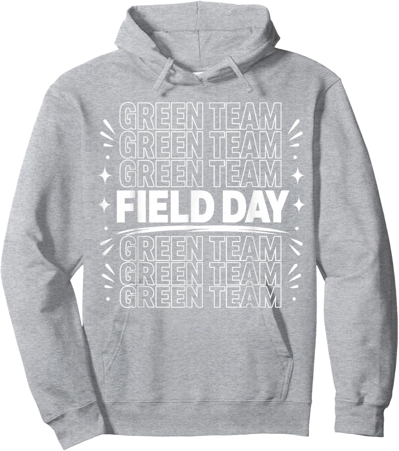 Field Day Green Team Hoodie - Hoodie | Ash