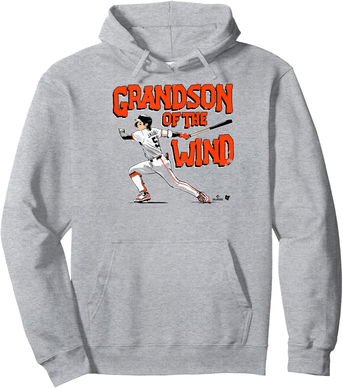 Jung-Hoo Lee - Grandson of The Wind - San Francisco Baseball Hoodie - Hoodie | Ash