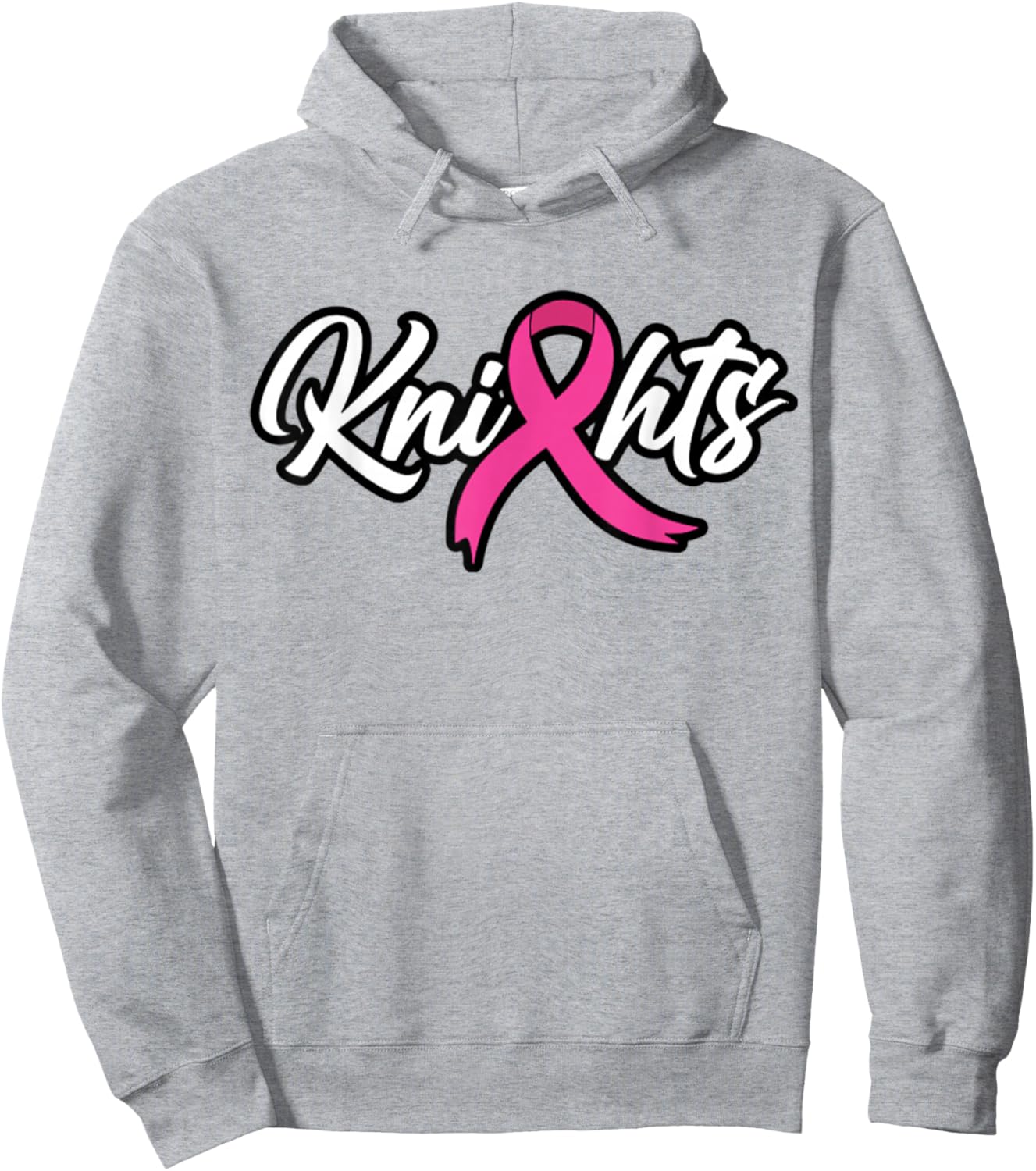 VCS Knights Breast Cancer Awareness Hoodie - Hoodie | Ash