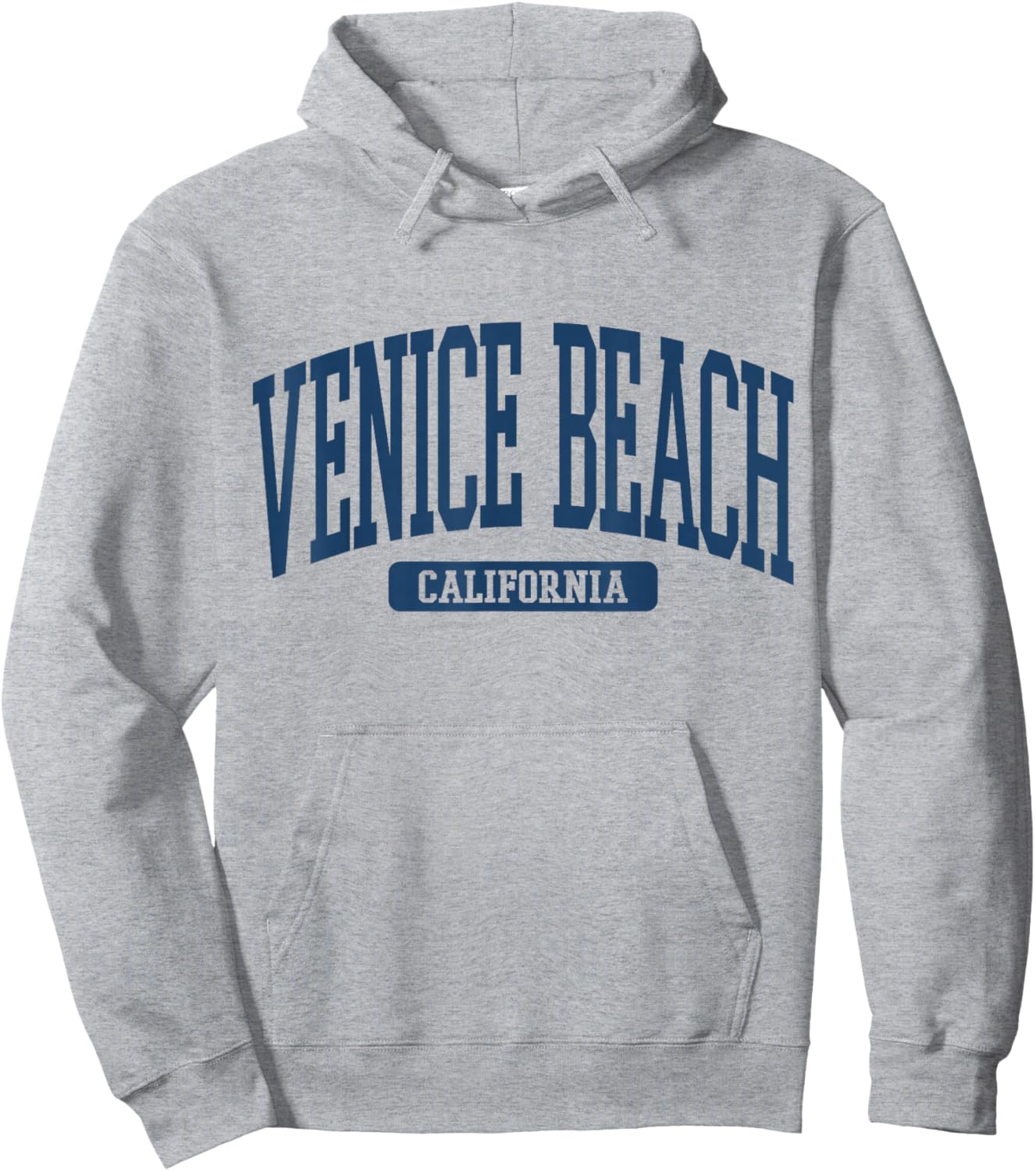 Venice Beach California Souvenir Beach, Retro, Minimalist Hoodie - Hoodie | Ash