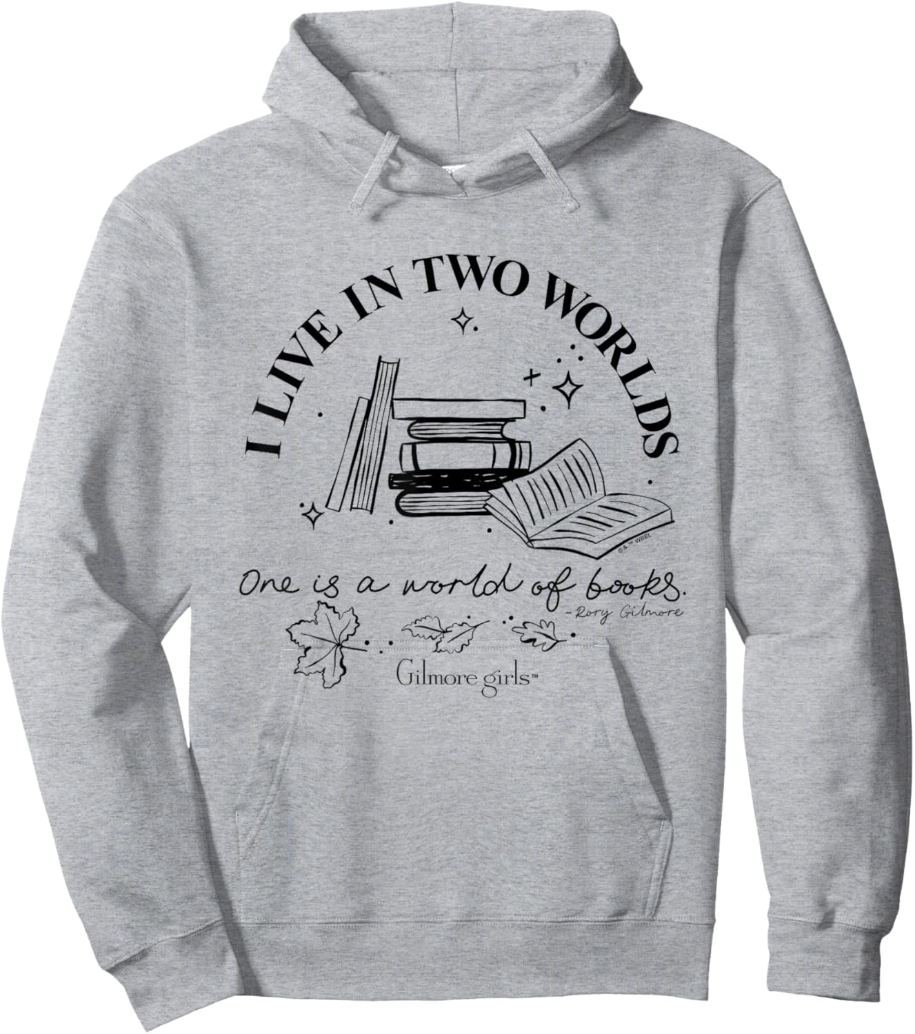 Gilmore Girls I Live in a Two Worlds Hoodie - Hoodie | Ash