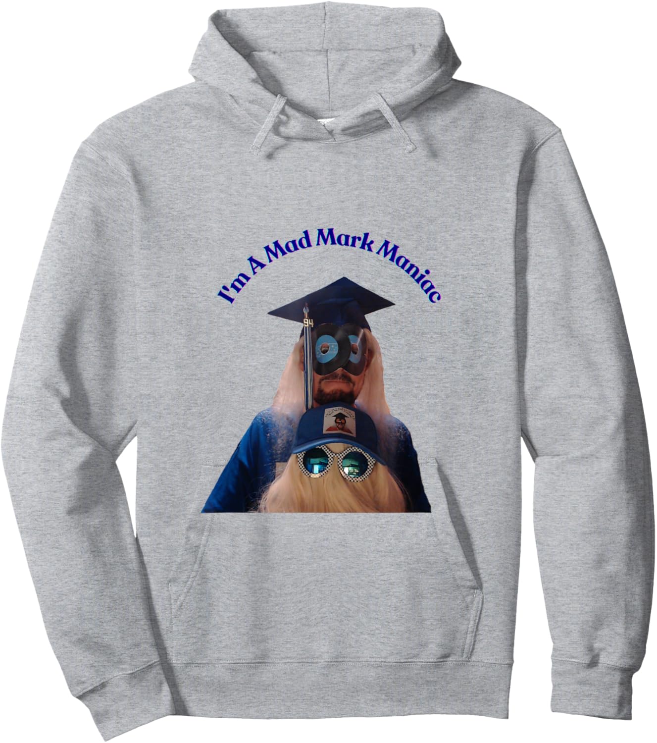 I'm A Mad Mark Maniac Hoodie - Hoodie | Ash