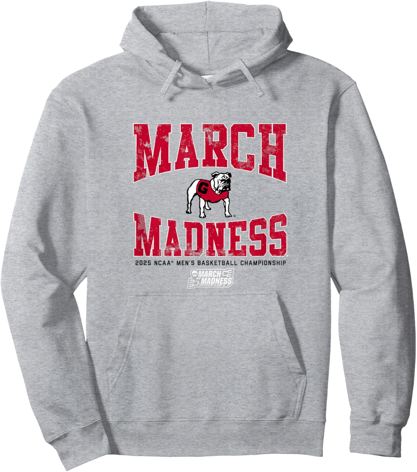 Georgia Bulldogs Basketball - March Madness 2025 - NCAA Hoodie - Hoodie | Ash