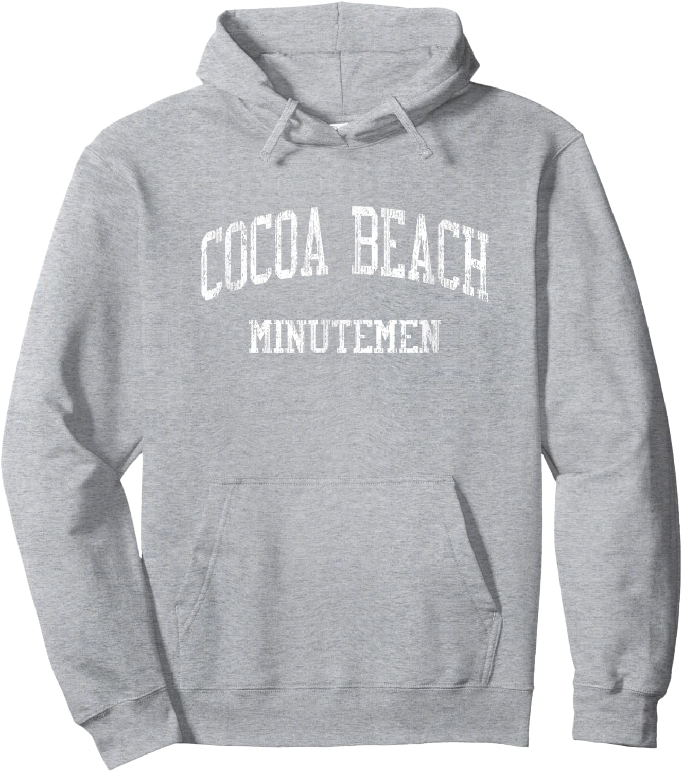 Cocoa Beach High School HS Cocoa Beach FL Vintage Sports Hoodie - Hoodie | Ash