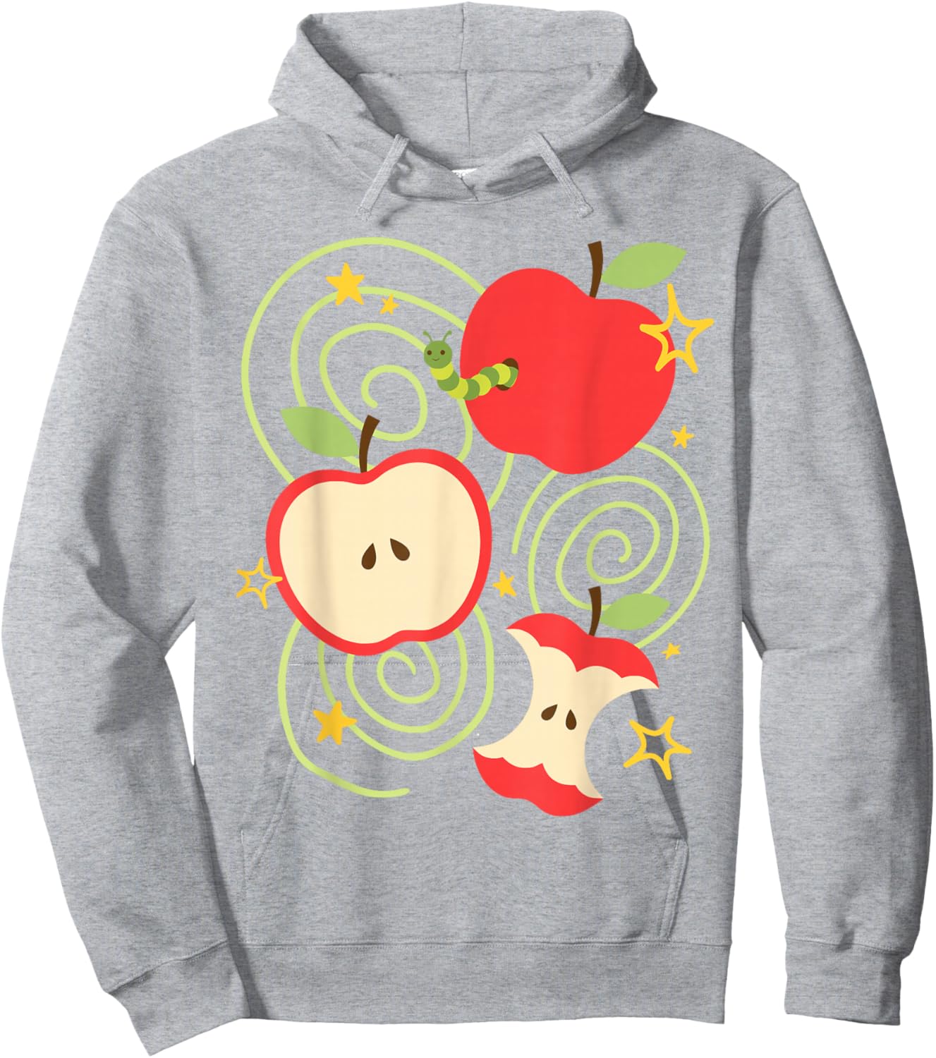 y2k Apple Kawaii Cute Vintage 90s Retro Summer Teen Hoodie - Hoodie | Ash