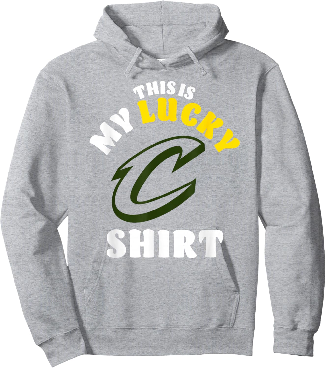 NBA Cleveland Cavaliers St. Patrick's Day Lucky Shirt Hoodie - Hoodie | Ash