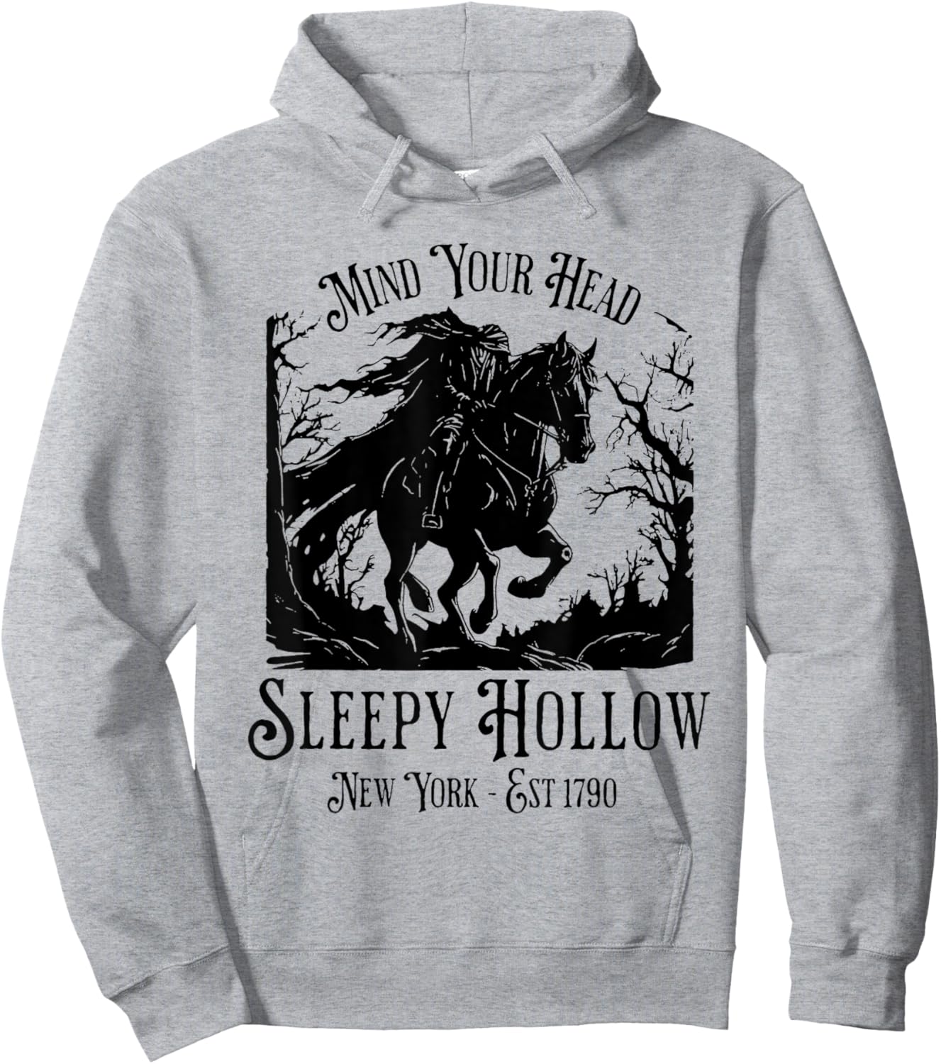 Sleepy Hollow New York Vintage Hoodie - Hoodie | Ash