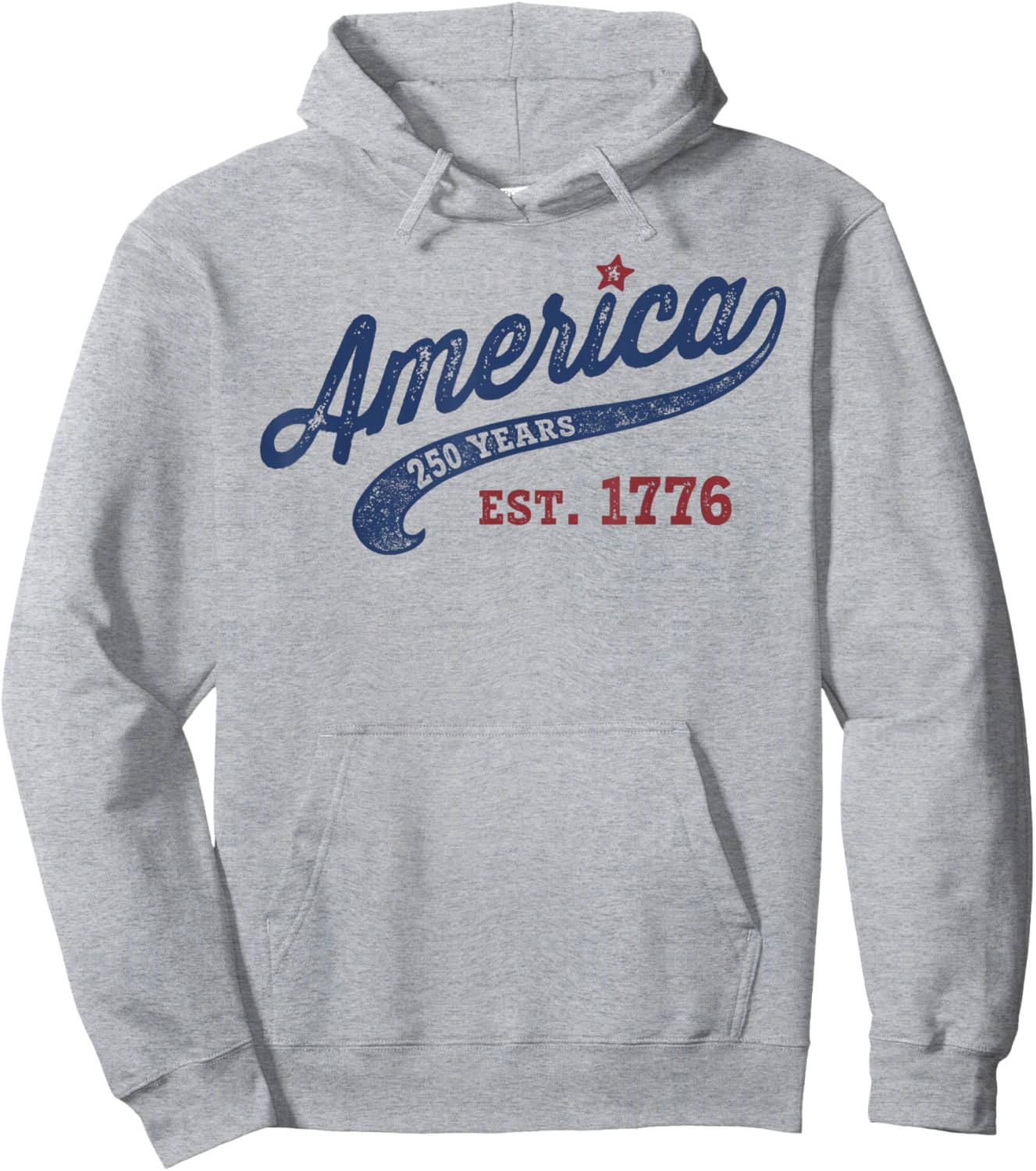 America 250 Years Est 1776 Hoodie - Hoodie | Ash