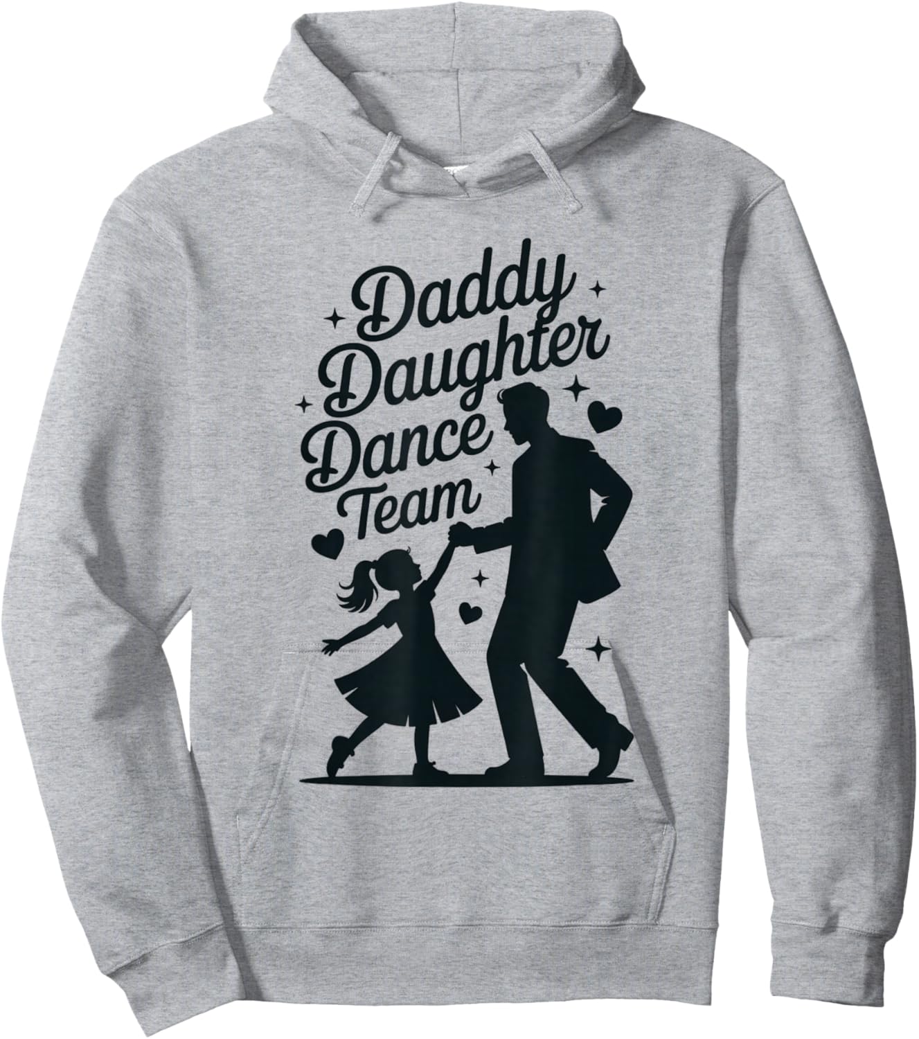 Daddy Daughter Dance Team Father Daughter Dance Design Hoodie - Hoodie | Ash