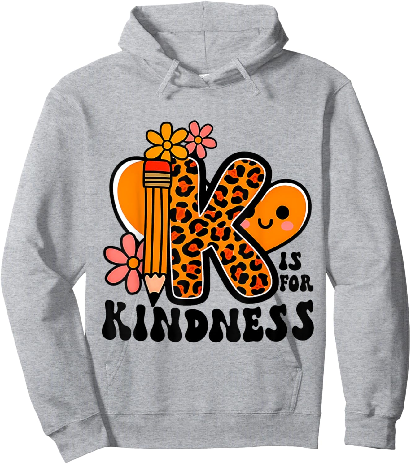 Unity Day Shirt Kindness Orange Teacher Kids Be Kind Hoodie - Hoodie | Ash