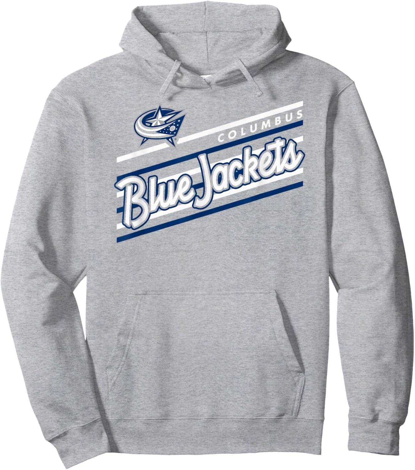 Columbus Blue Jackets Retro Performer Red NHL Licensed Hoodie - Hoodie | Ash
