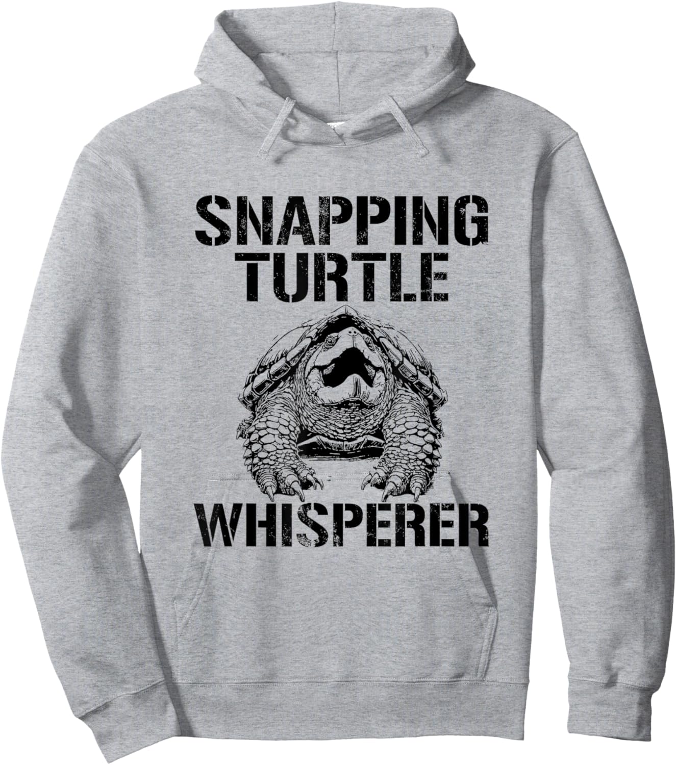 Snapping Turtle Whisperer, Snapping Turtle Hoodie - Hoodie | Ash