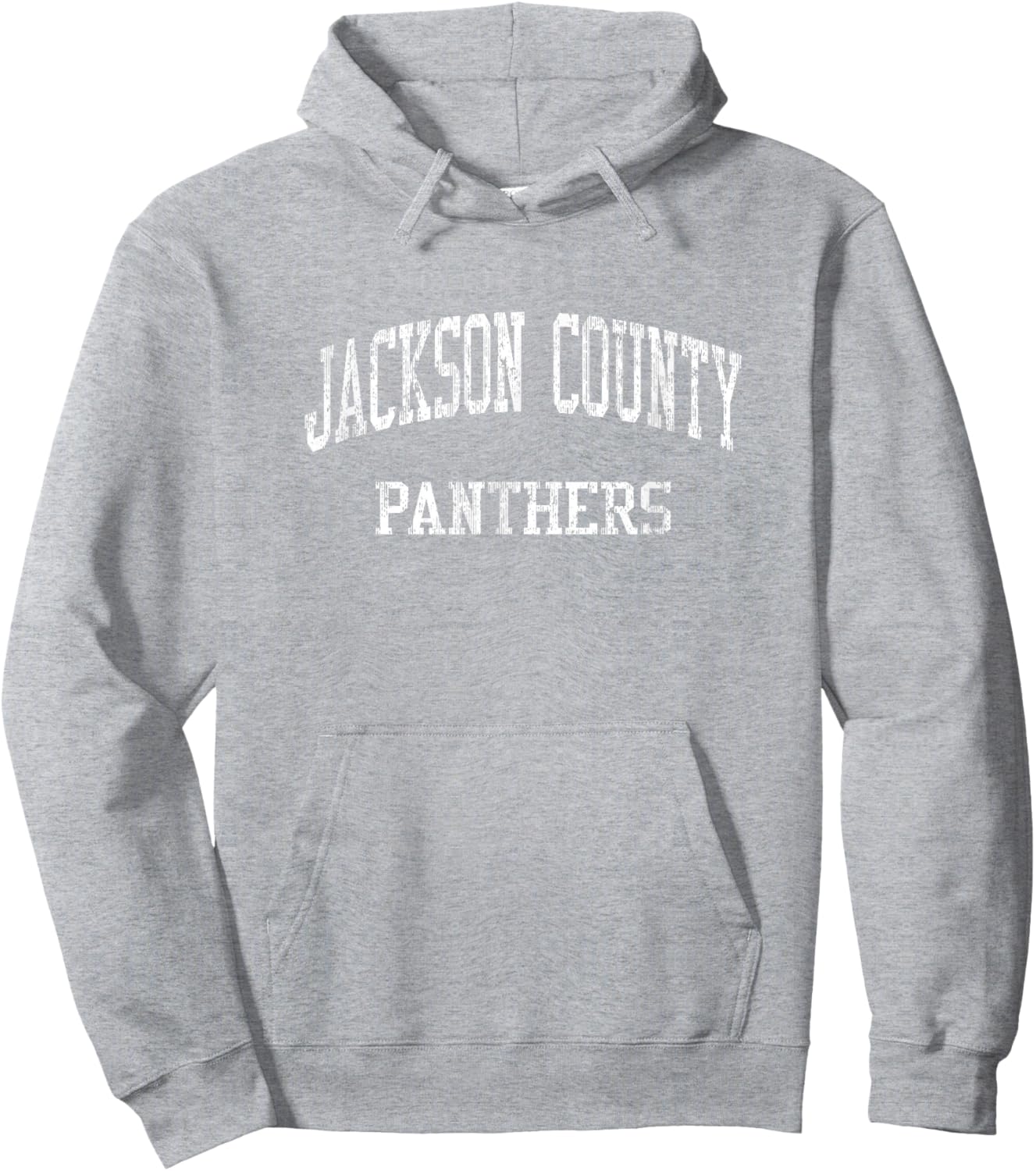 Jackson County High School HS Hoschton GA Vintage Sports Hoodie - Hoodie | Ash
