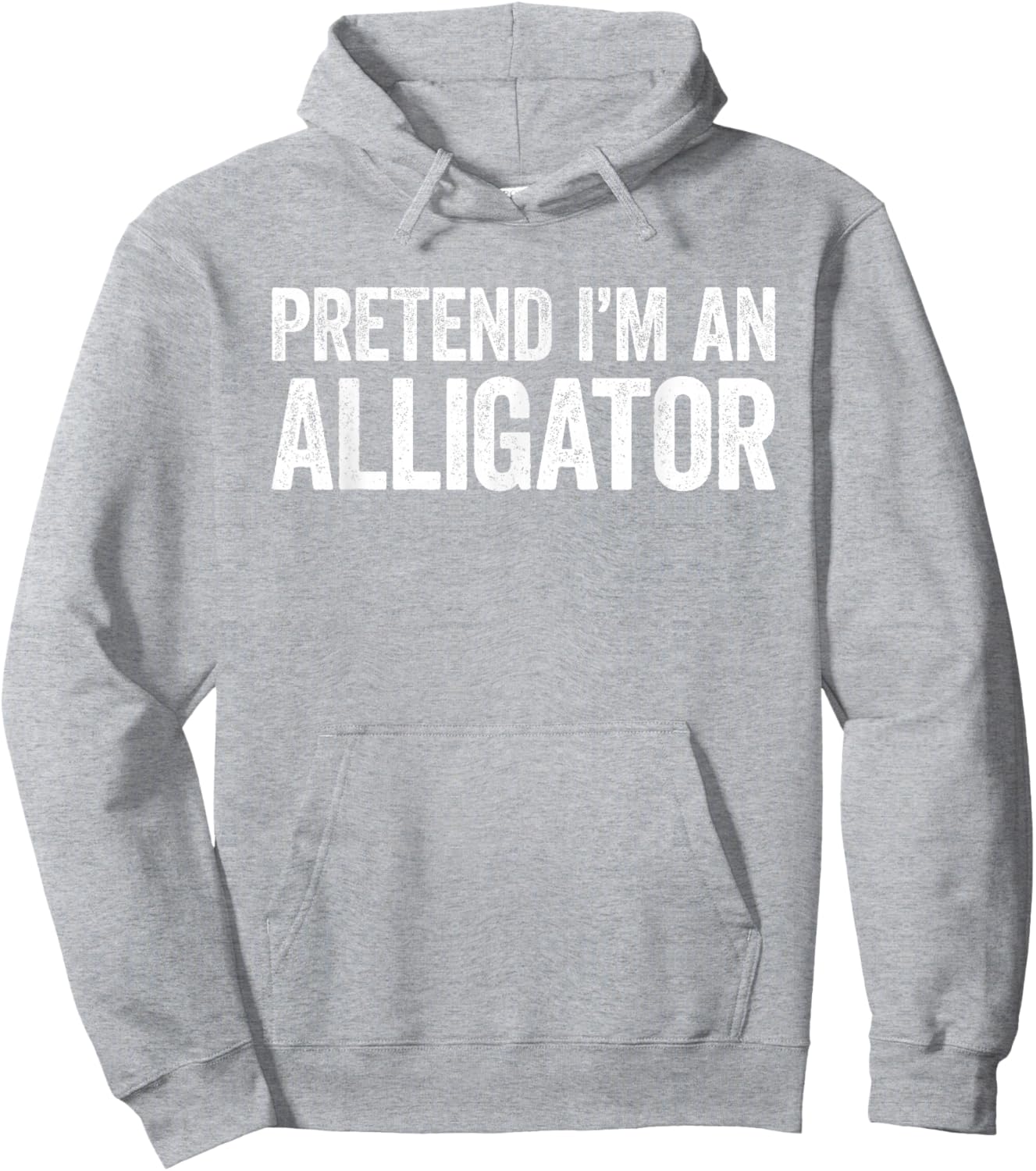 Pretend I'm An Alligator Shirt Adult Kids Men Women Costume Hoodie - Hoodie | Ash