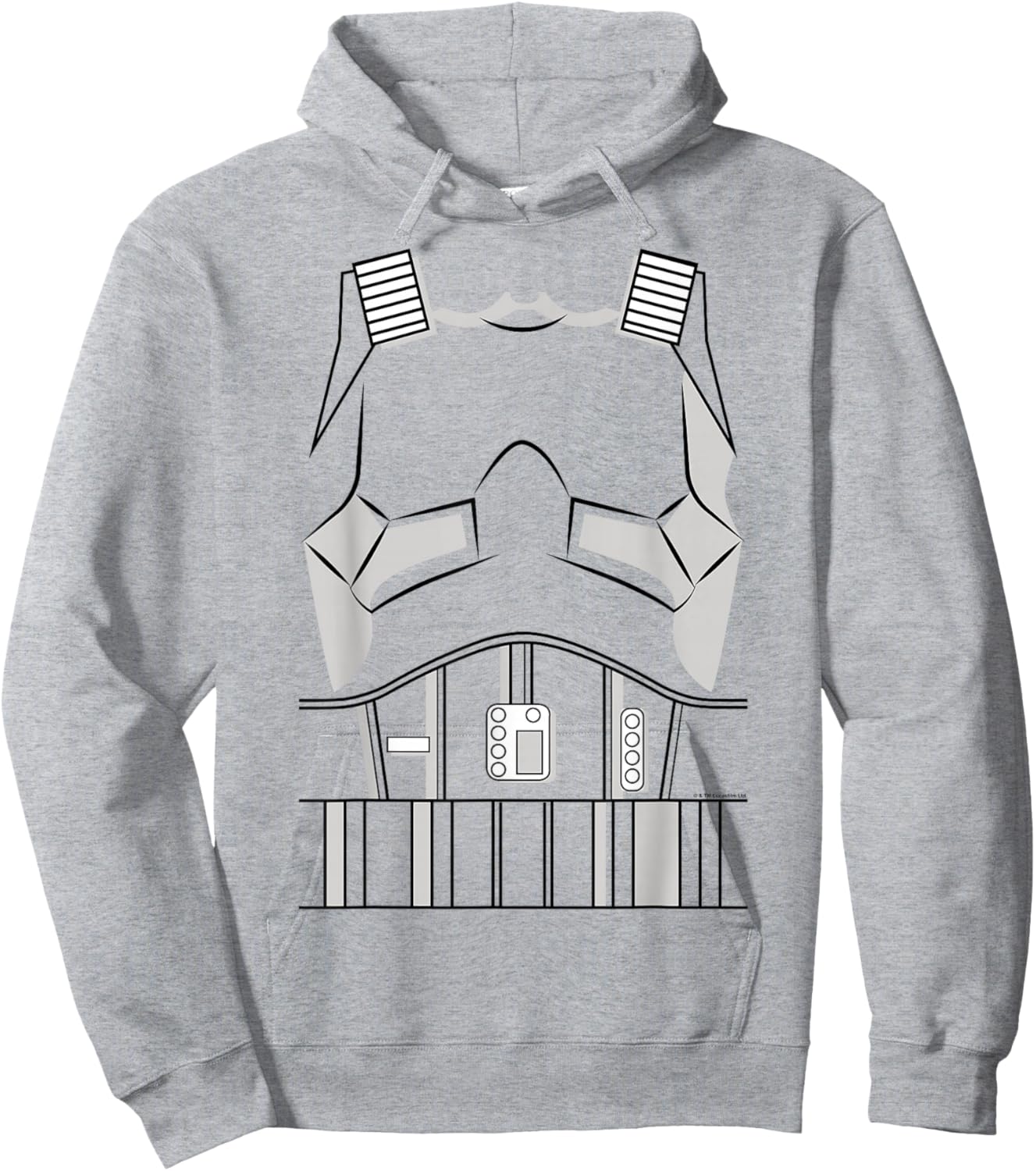 Stormtrooper Costume Hoodie - Hoodie | Ash