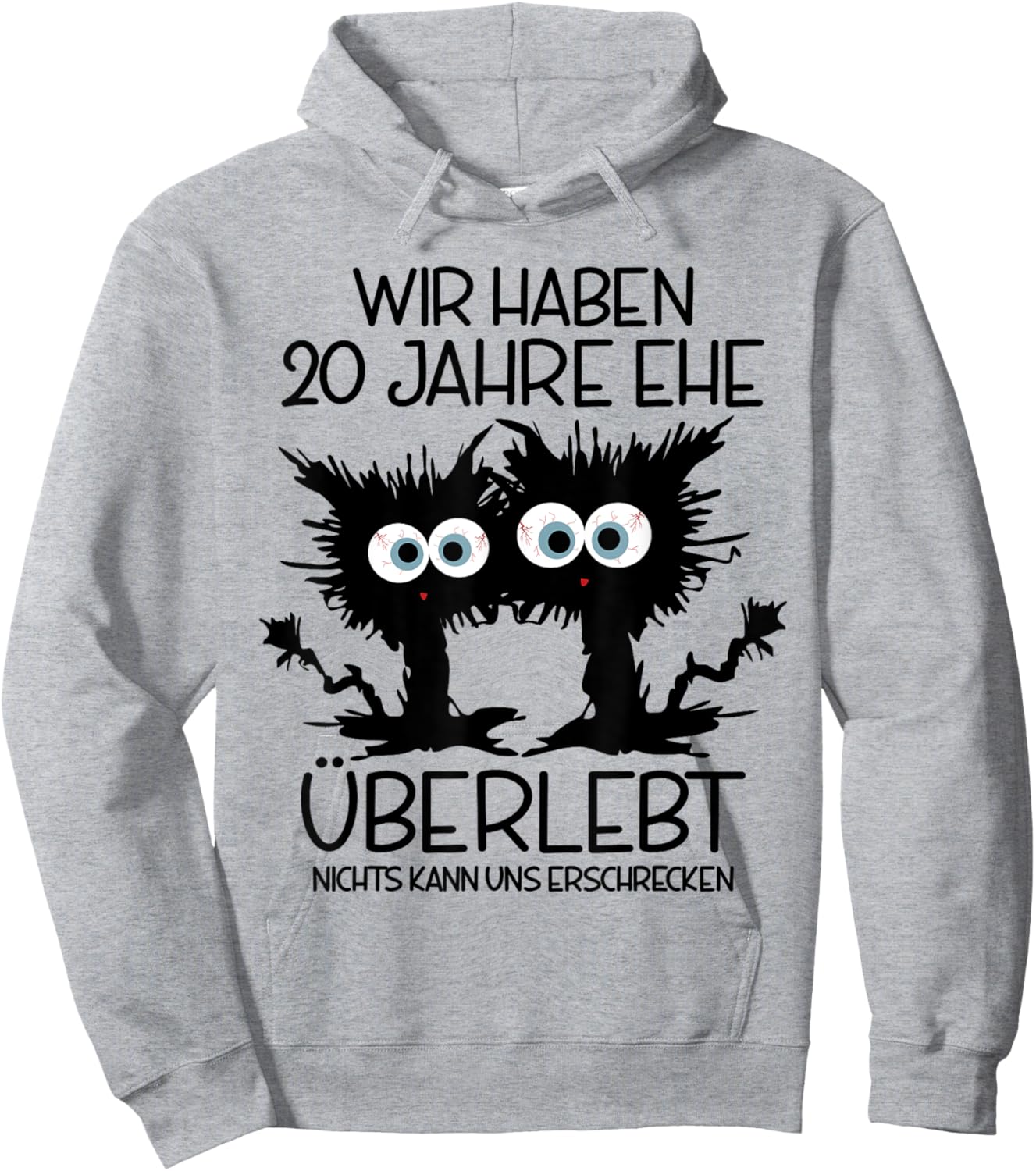 20 Jahre Verheiratet Hoodie - Hoodie | Ash