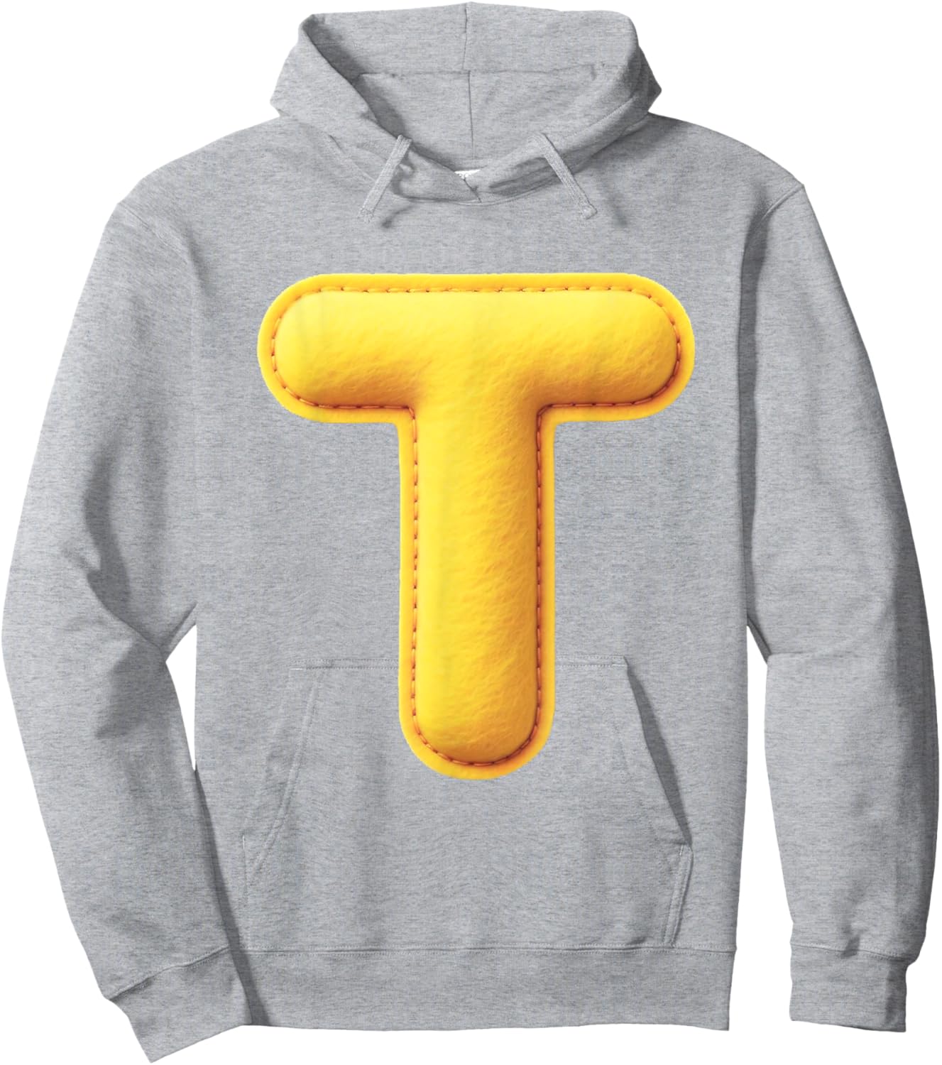 Letter T Funny Chipmunk Group Matching Halloween Costume Hoodie - Hoodie | Ash