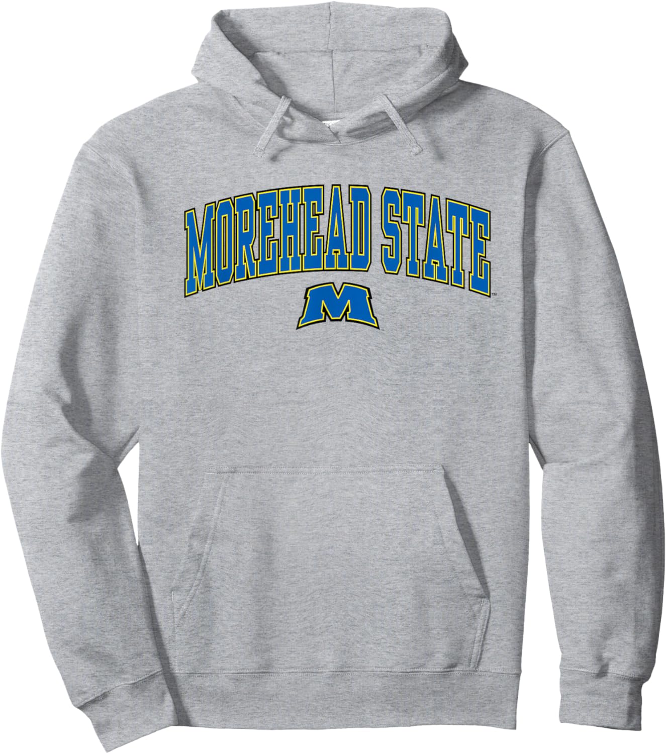 Morehead State Eagles Arch Over Officially Licensed Hoodie - Hoodie | Ash
