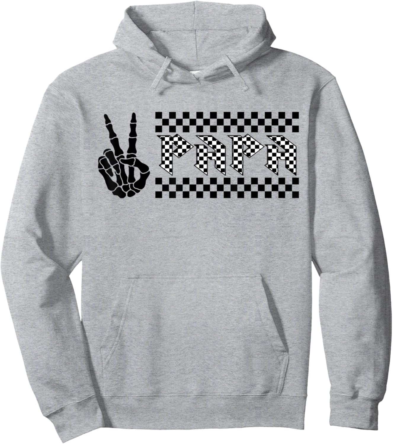 Papa of The Bad Two the Bone Birthday 2 Years Old Hoodie - Hoodie | Ash