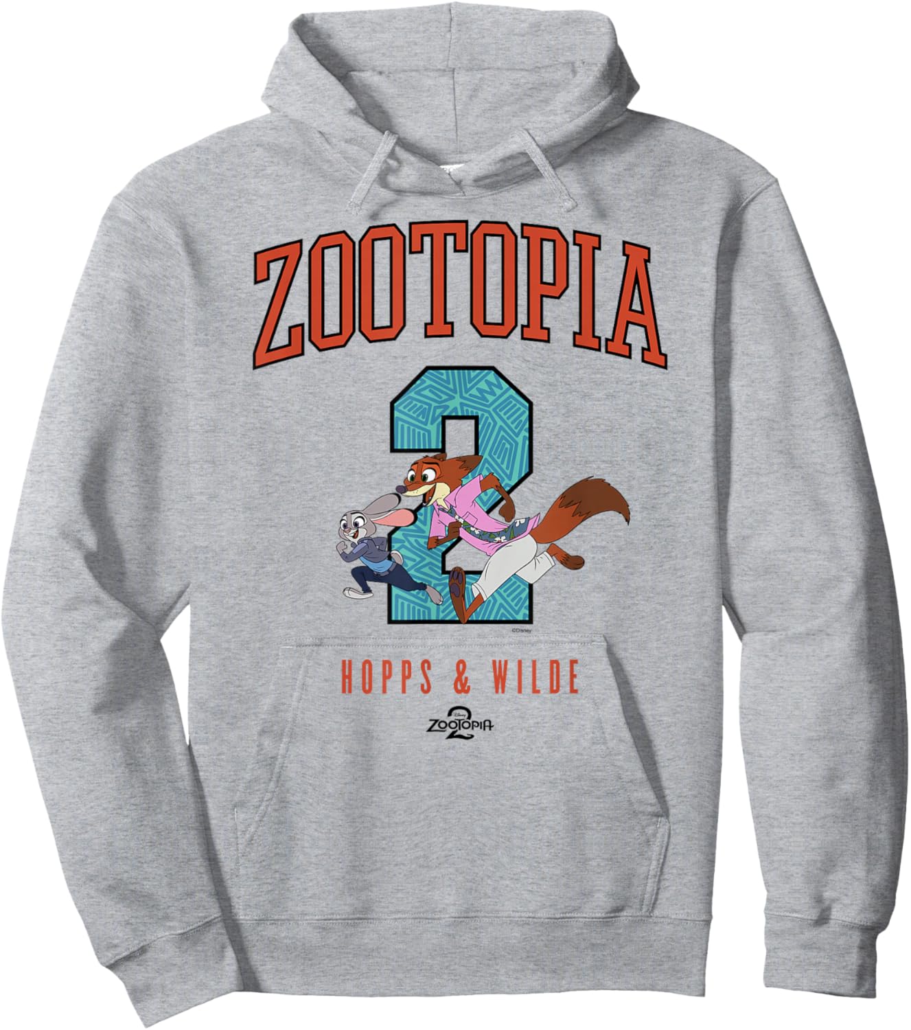 Disney Zootopia 2 Judy Hopps and Nick Wilde Cute Moments Hoodie - Hoodie | Ash