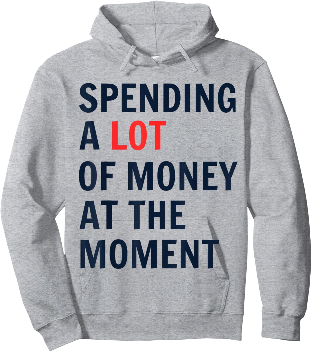 Spending A Lot Of Money At The Moment humor quotes Hoodie - Hoodie | Ash