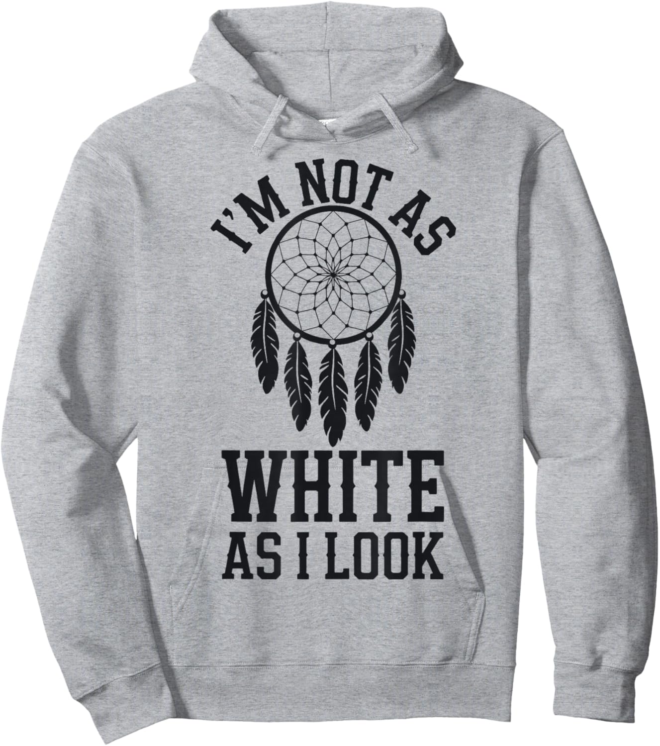 I'm Not As White As I Look Hoodie - Hoodie | Ash