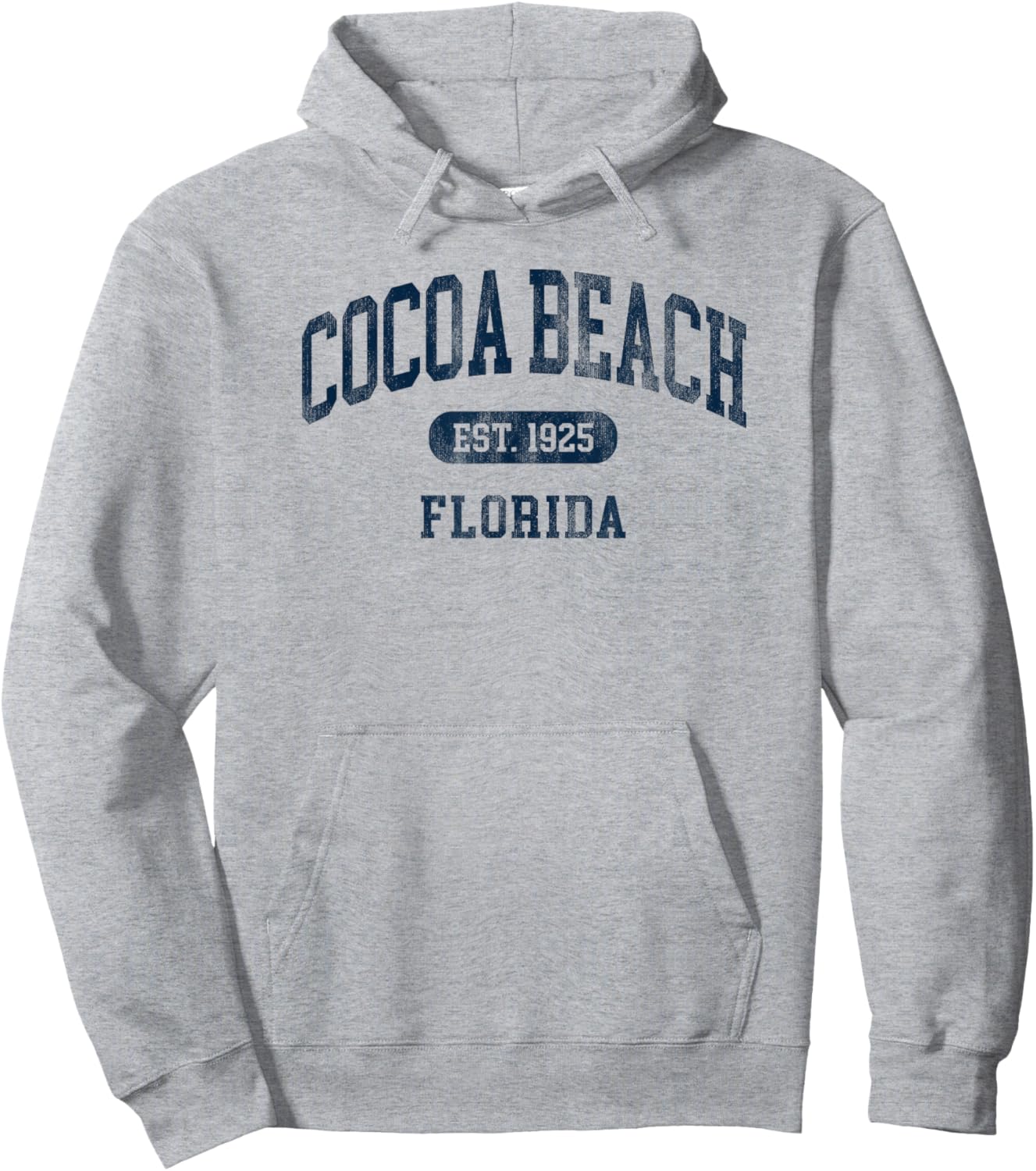 Vintage Cocoa Beach Florida Retro Preppy Throwback Hoodie - Hoodie | Ash