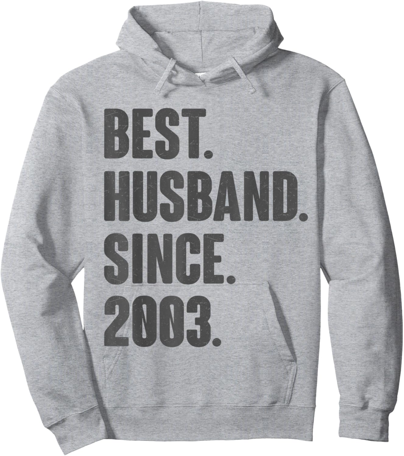 23rd Wedding Anniversary - Best Husband Since 2003 Hoodie - Hoodie | Ash