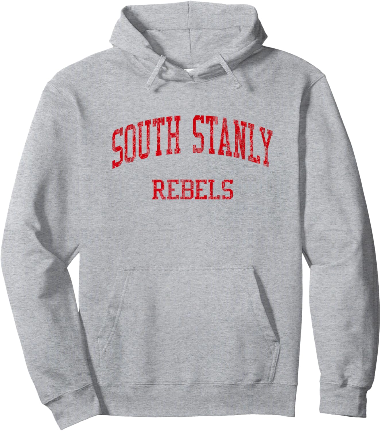 South Stanly High School HS Norwood NC Vintage Sports Hoodie - Hoodie | Ash