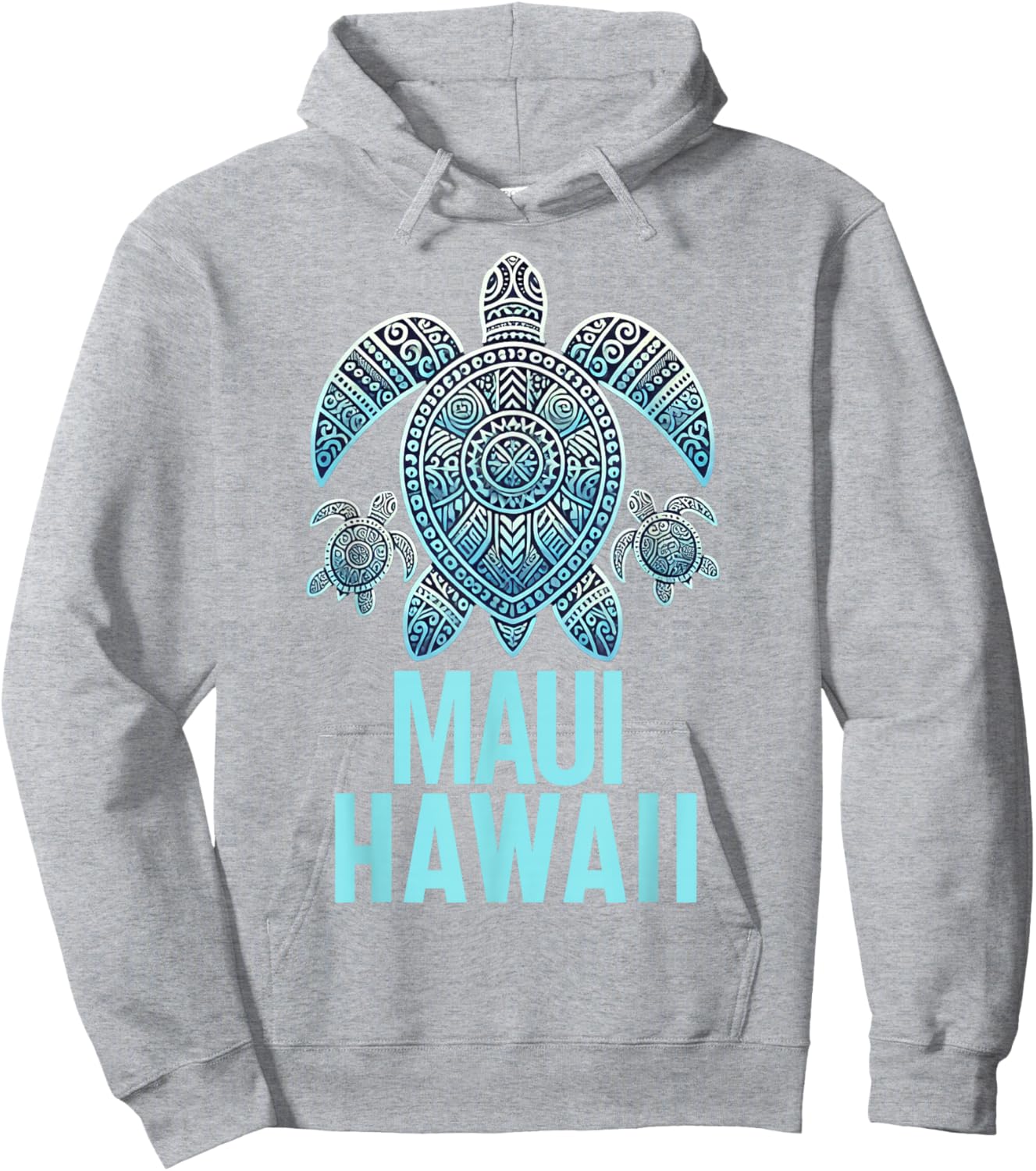 Maui Hawaii Souvenir Vacation Hawaiian Men Women Reminder Hoodie - Hoodie | Ash