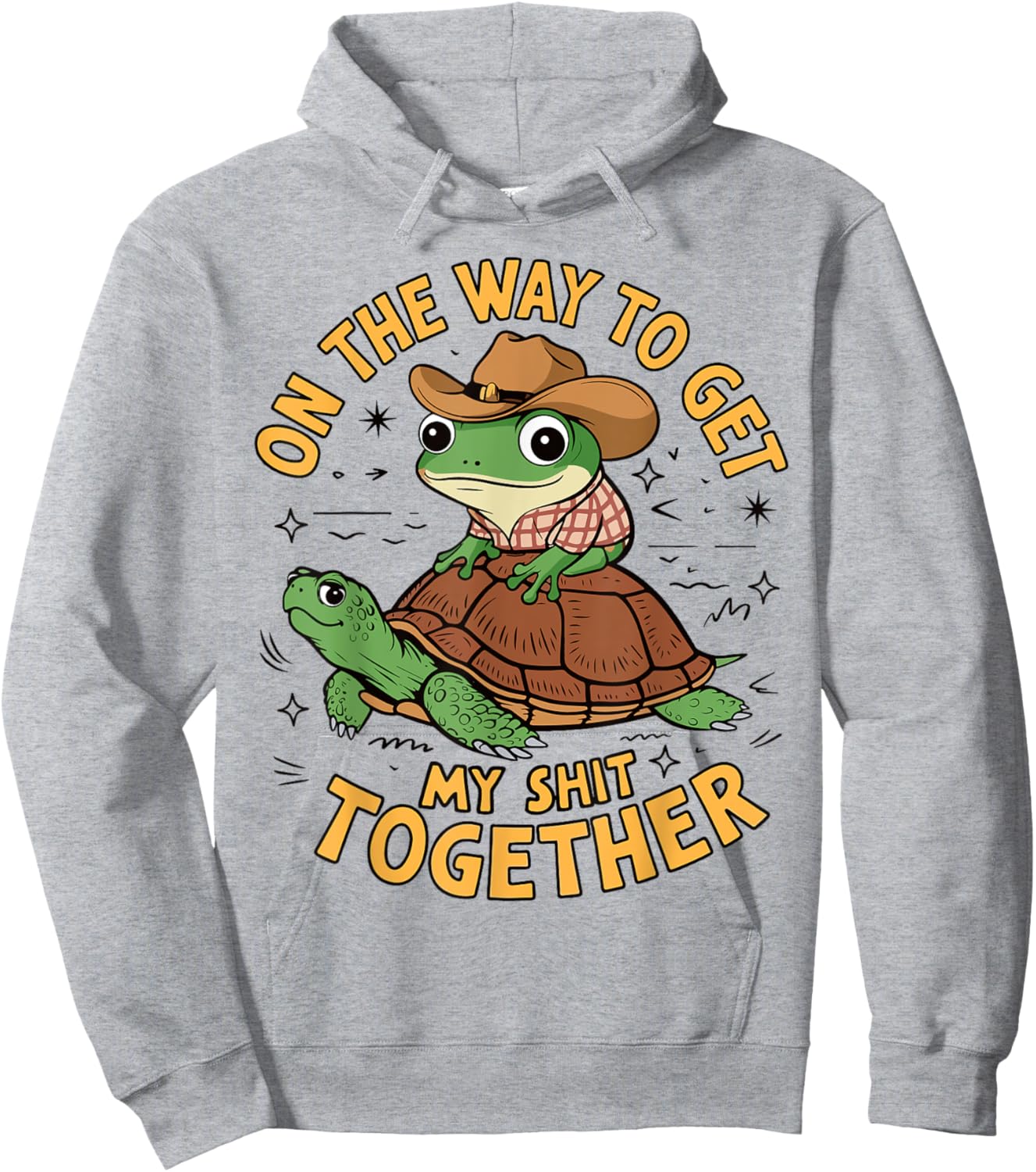 On The Way to Get My Shit Together Hoodie - Hoodie | Ash