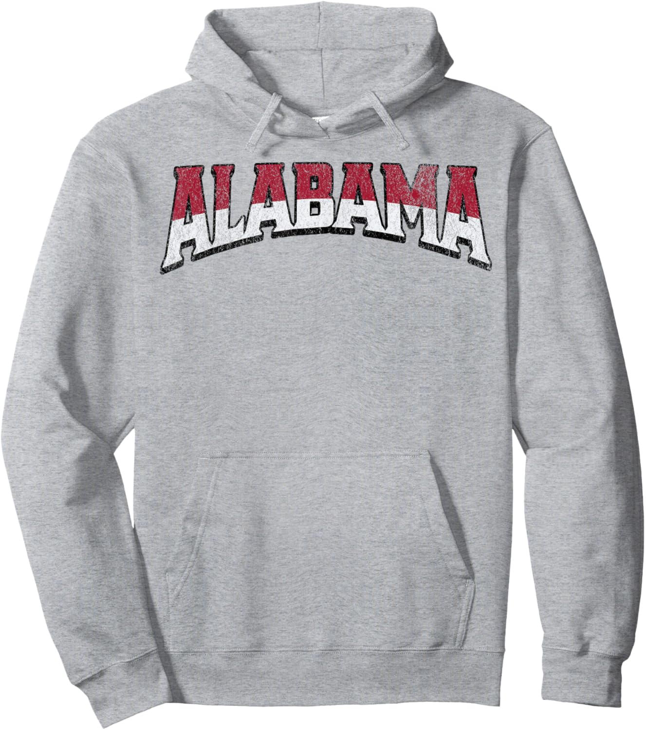 Alabama AL Vintage Sports Design Gifts Men Women Boys Girls Hoodie - Hoodie | Ash