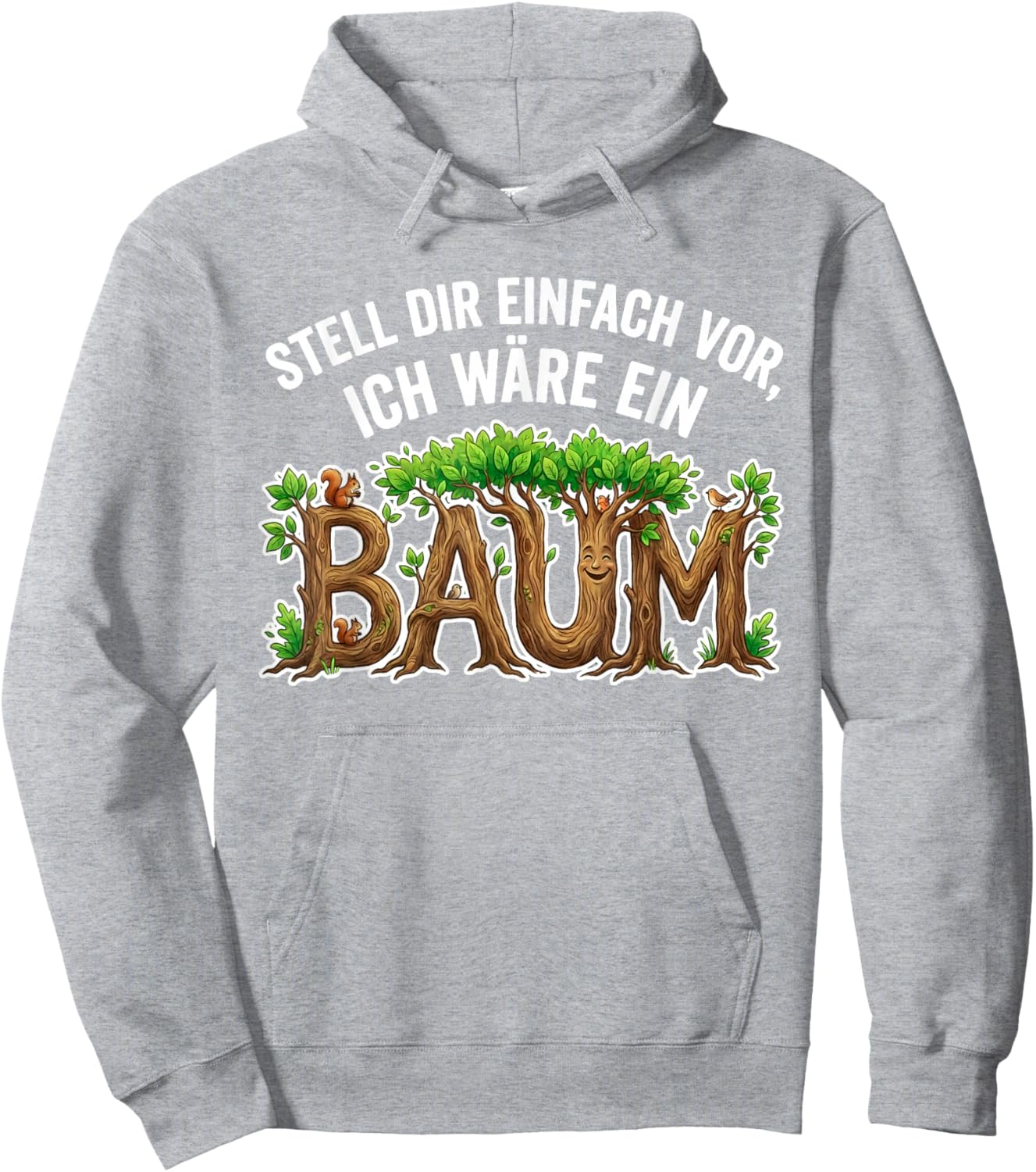 "Imagine I Would Be A Tree Costume Carnival Fancy Dress Hoodie - Hoodie | Ash