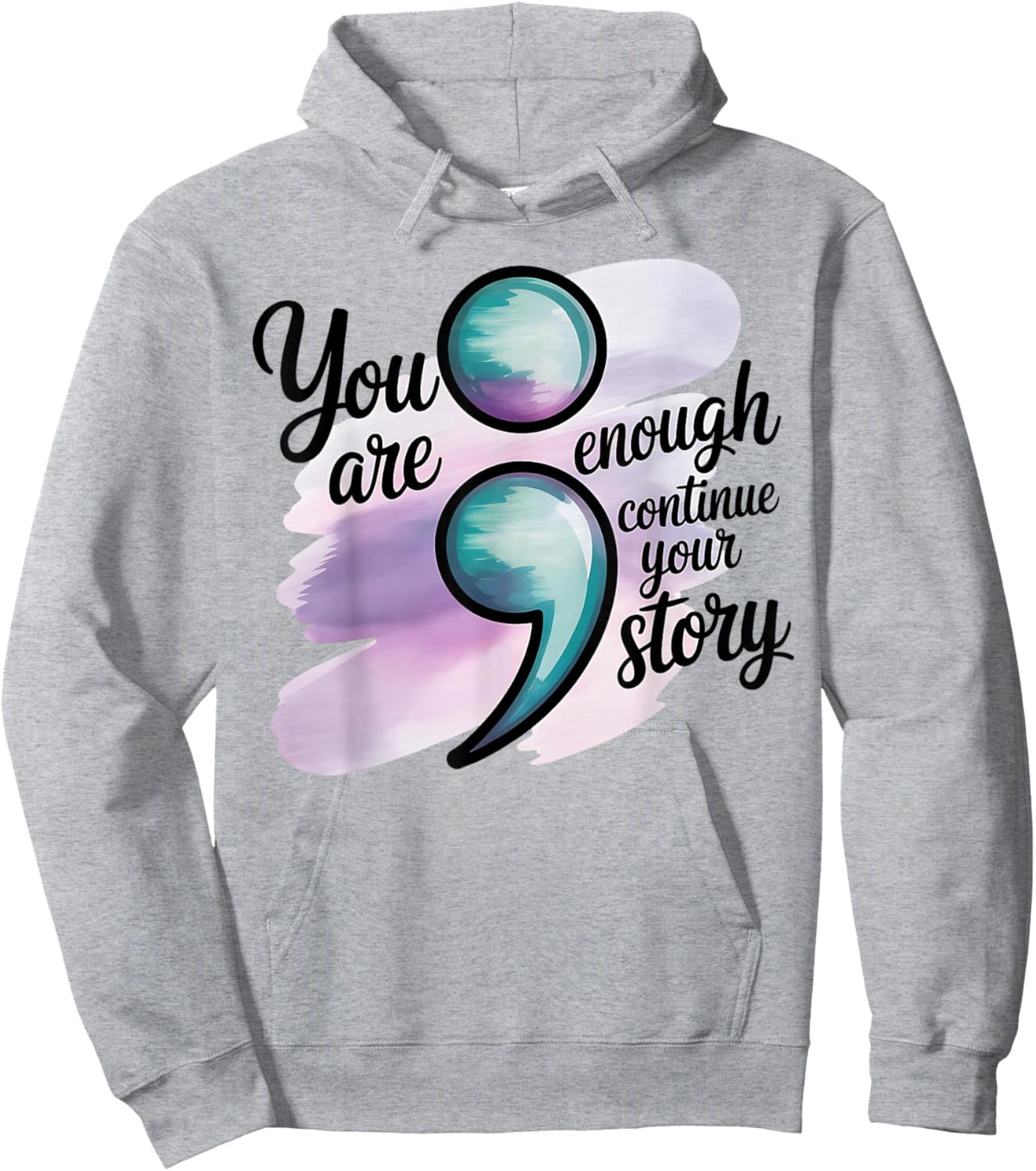 Choose to Keep Writing Your Story Inspirational Quote Hoodie - Hoodie | Ash