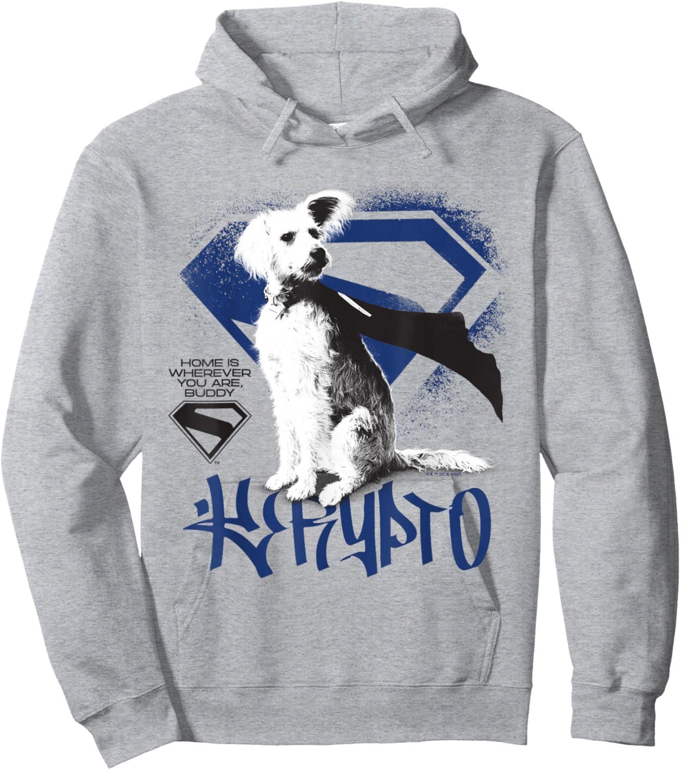 Supergirl 2026 Krypto Graffiti Hoodie - Hoodie | Ash