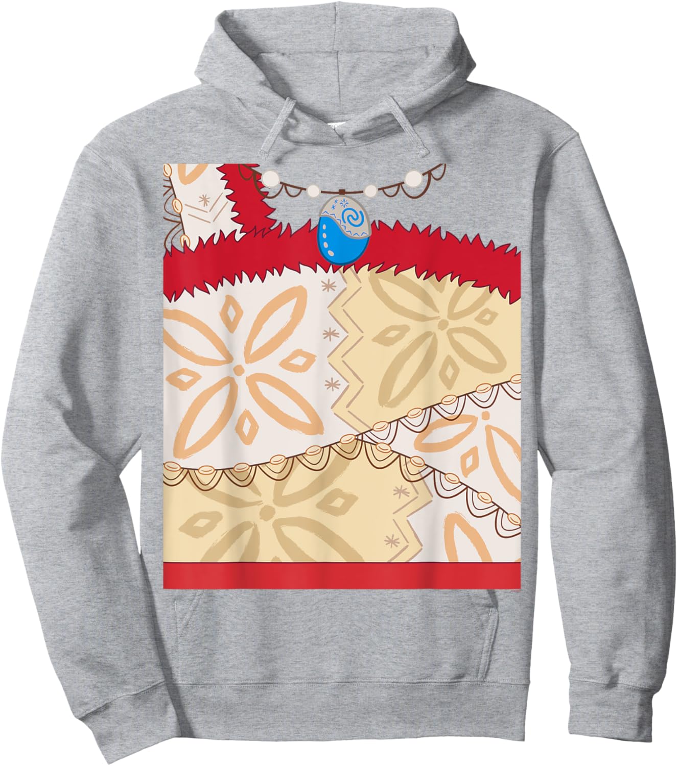 Disney Moana 2 Halloween Moana’s New Dress Costume Hoodie - Hoodie | Ash