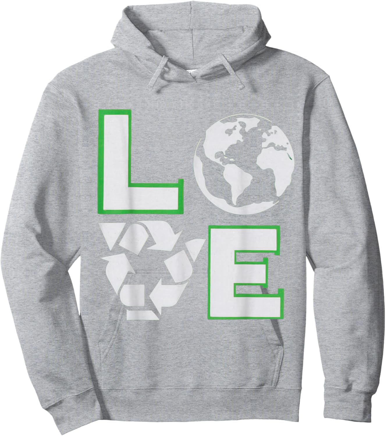Vintage Green Recycle Earth Day Teacher Kids Recycling , Black, S Hoodie - Hoodie | Ash