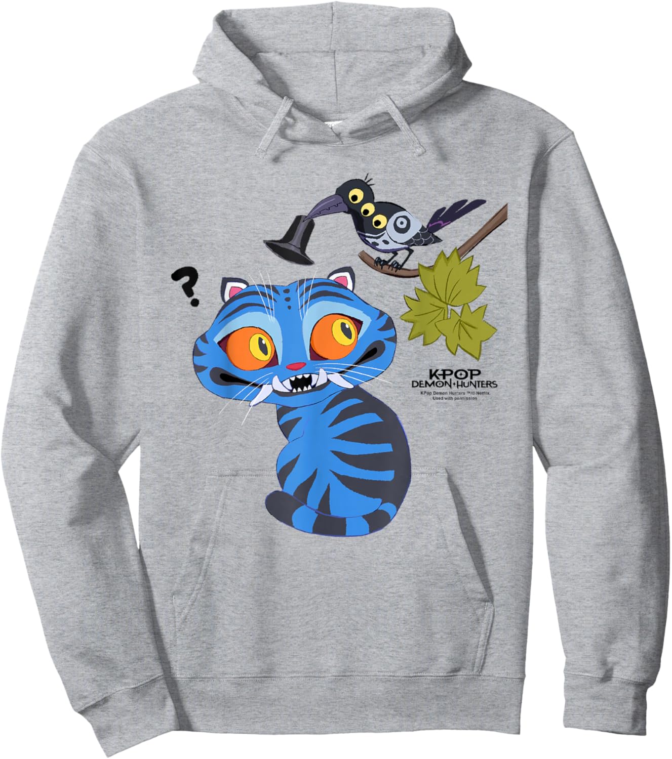 Kpop Demon Hunters Derpy and Sussie Hat Hoodie - Hoodie | Ash