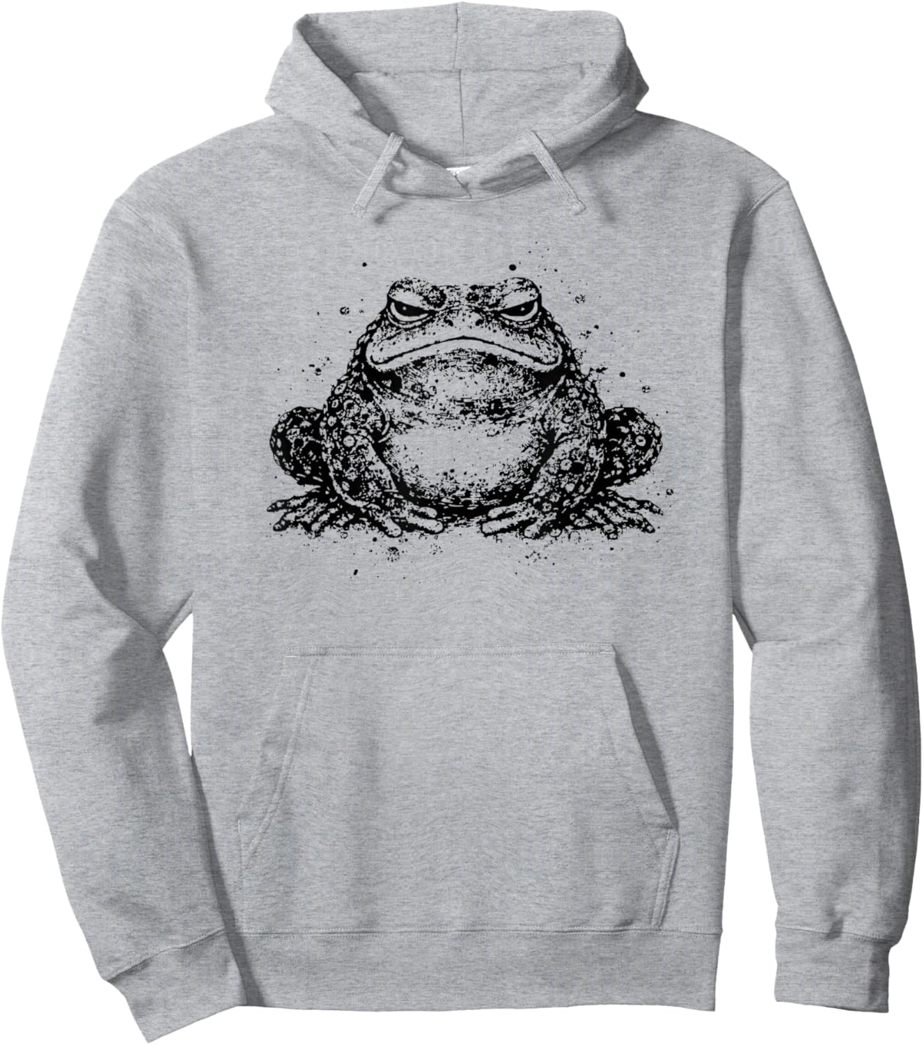 Japan Frog Funny Art Tradition Frog Japanese Calligraphy Hoodie - Hoodie | Ash