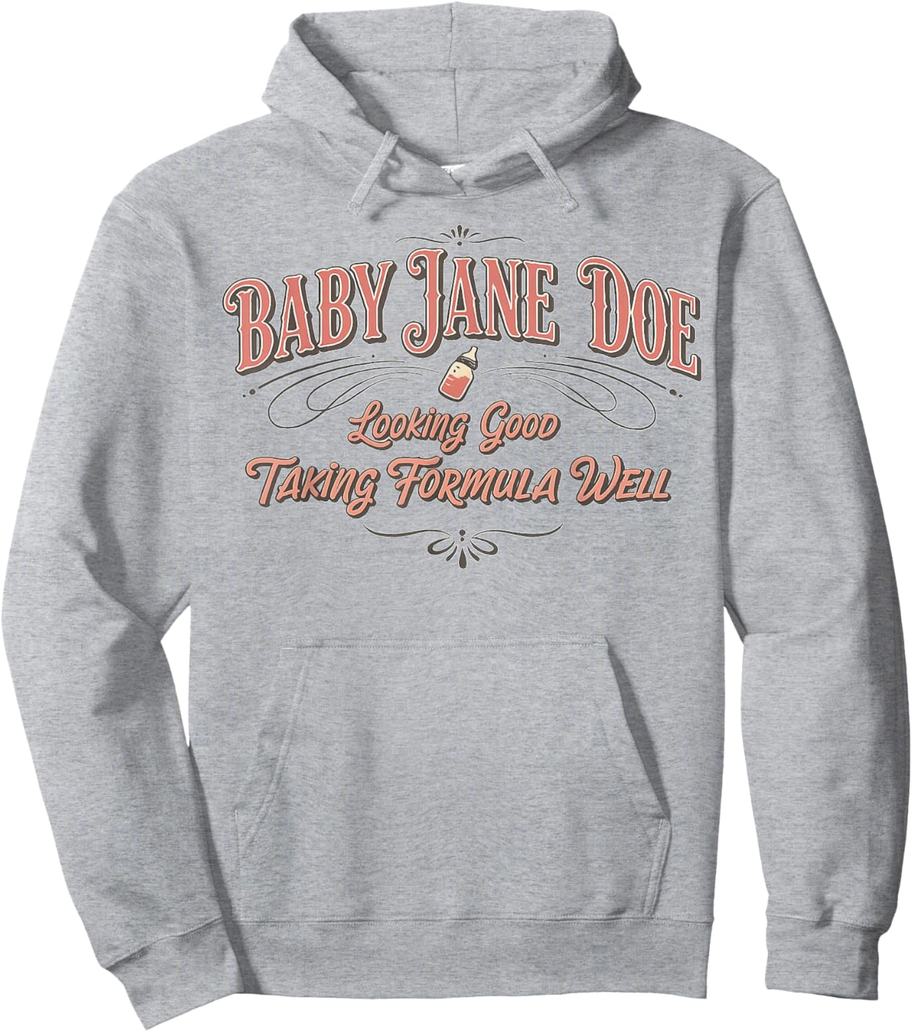 T-Shirt Hoodie - Hoodie | Ash