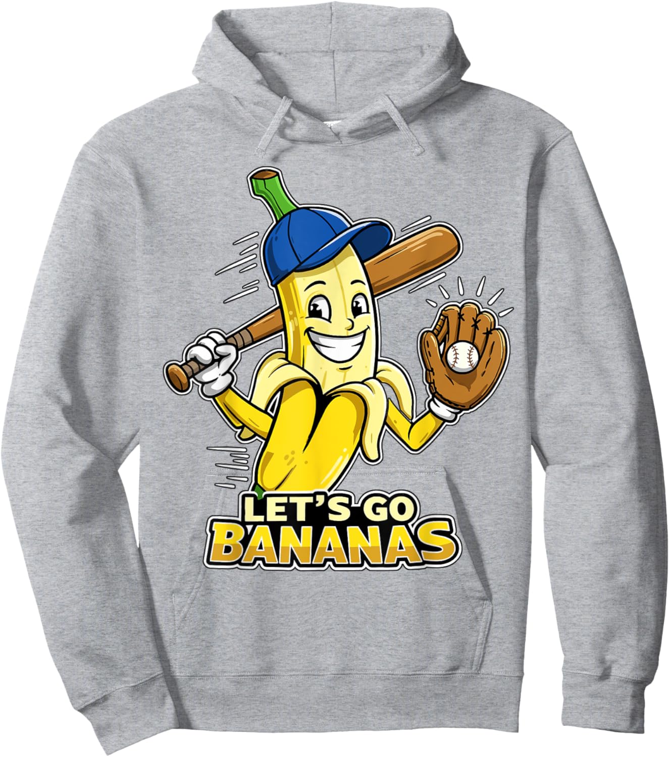 Funny Banana Shirts Gift Fruit Lovers Boys Lets Go Bananas Hoodie - Hoodie | Ash
