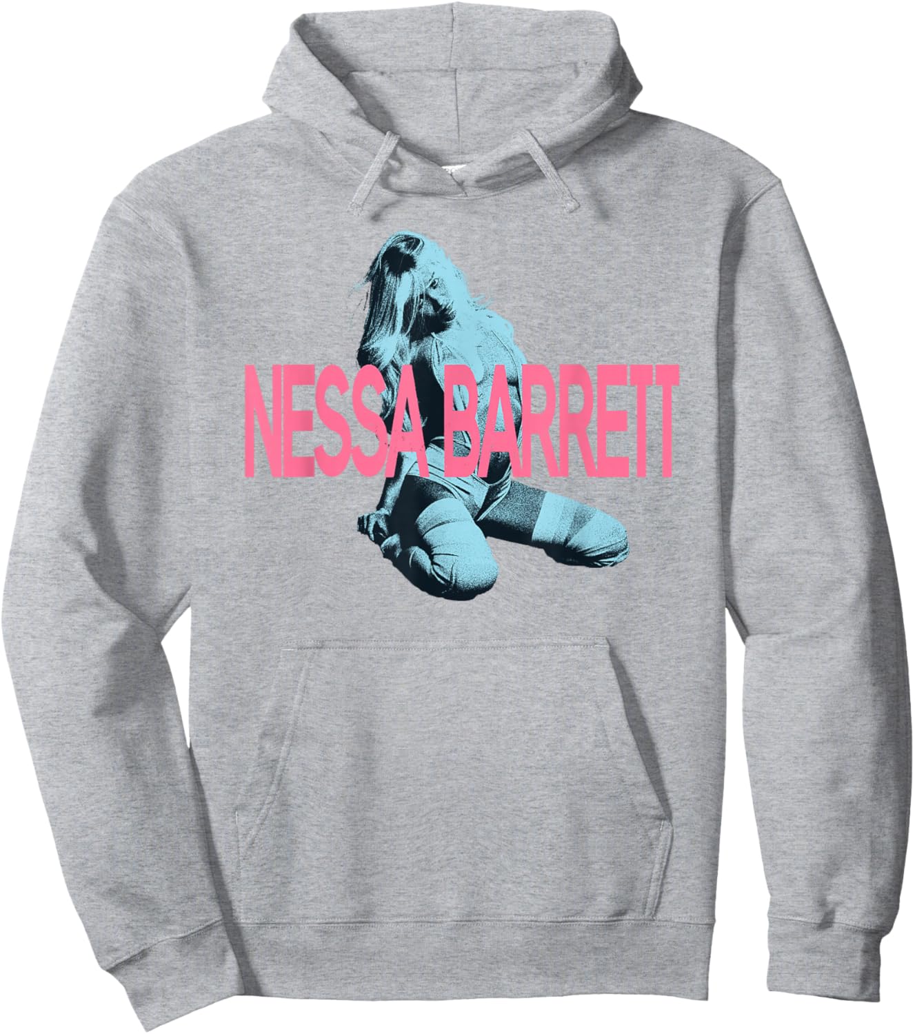 Nessa Barrett Honey Baby Logo Hoodie - Hoodie | Ash